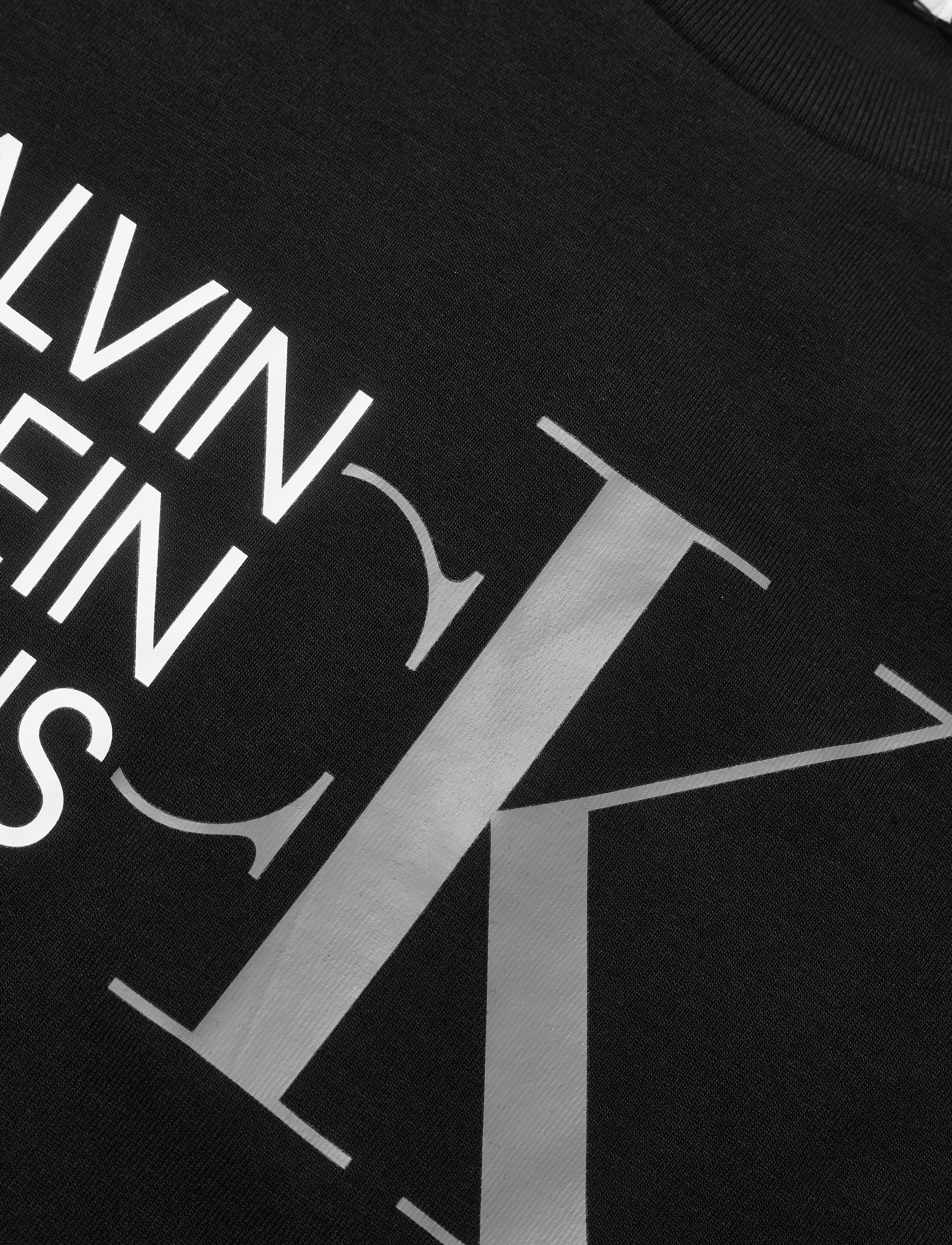 Calvin Klein - HYBRID LOGO FITTED T-SHIRT - ck black - 2