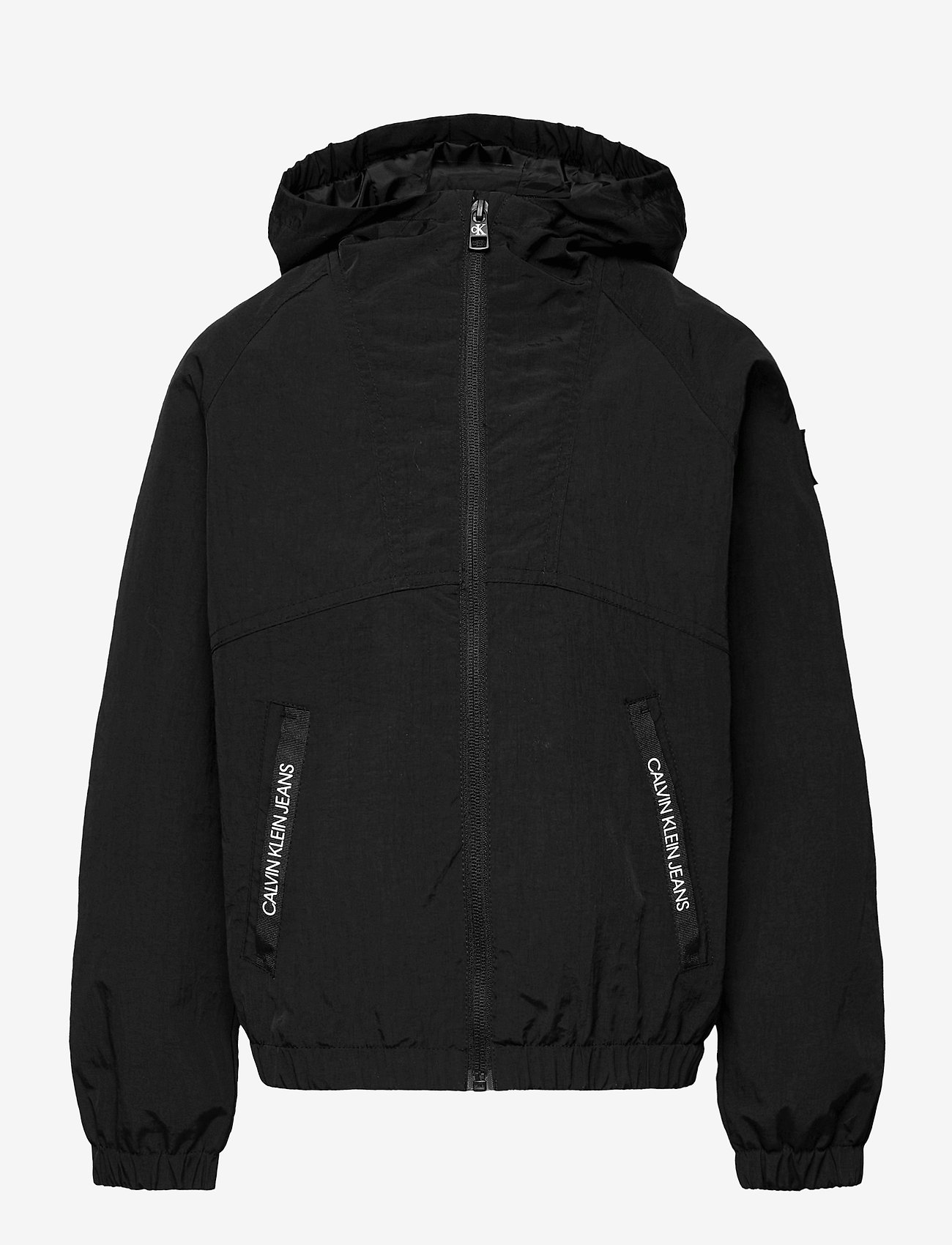 MONOGRAM BADGE JACKET - CK BLACK