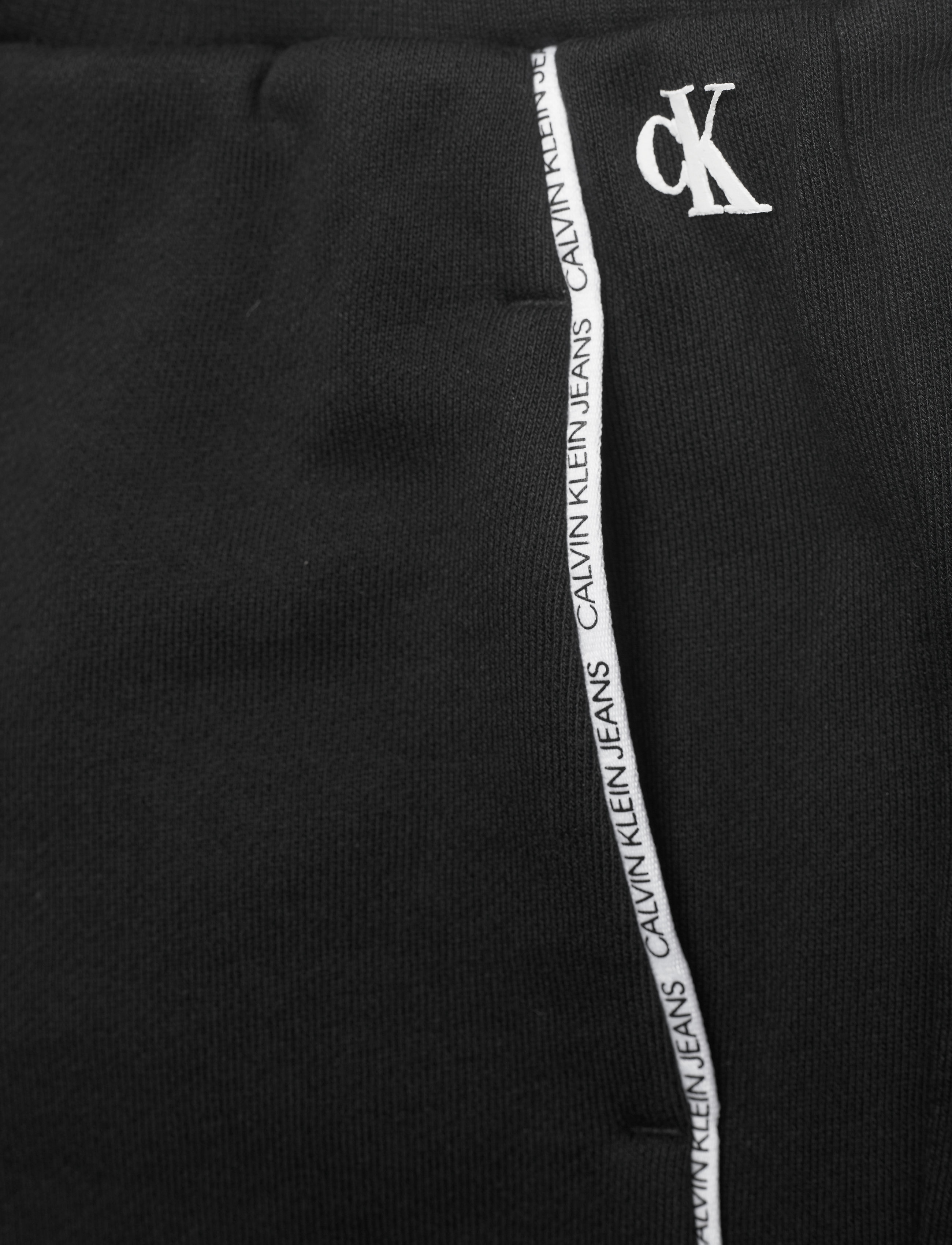 Calvin Klein - LOGO PIPING SHORTS - ck black - 2