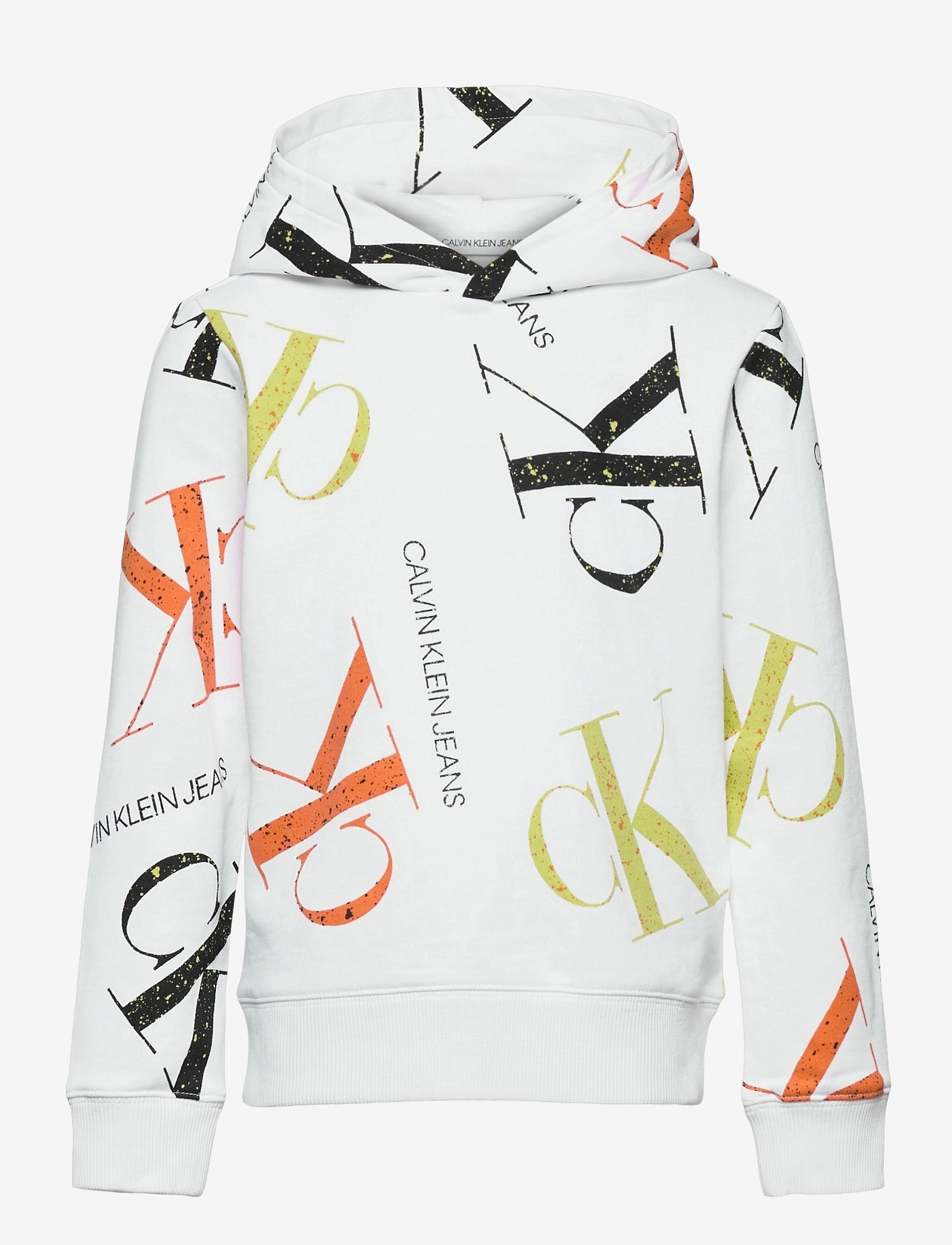 Calvin Klein - PAINT AOP HOODIE - monogram paint splatter aop - 0