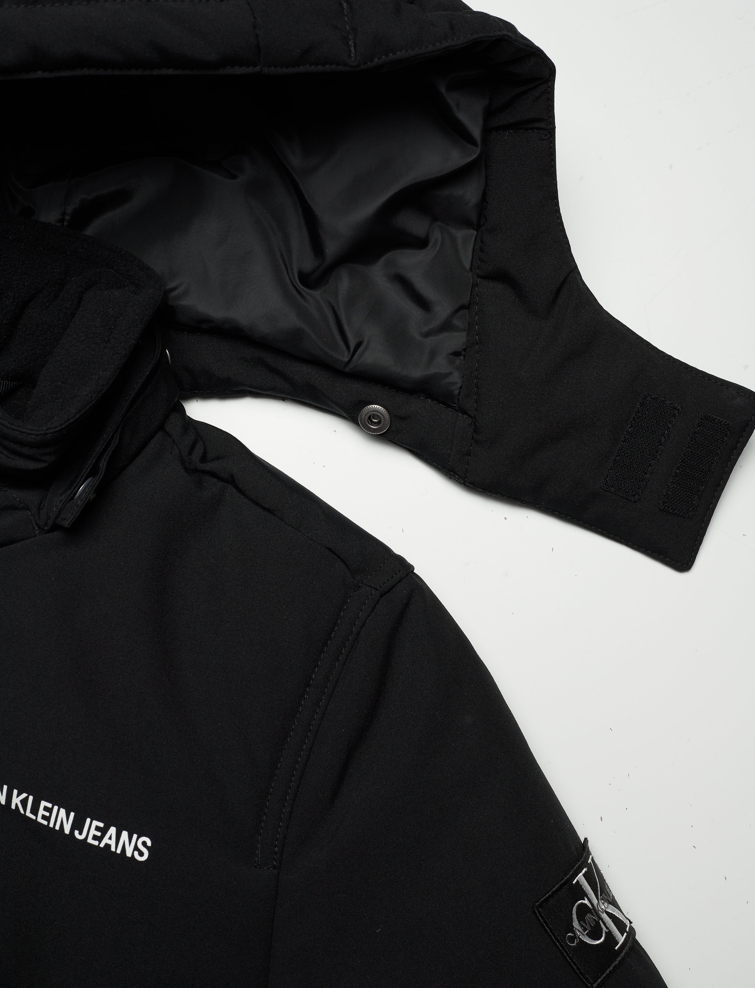 Calvin Klein - LOGO PARKA JACKET - ck black - 3
