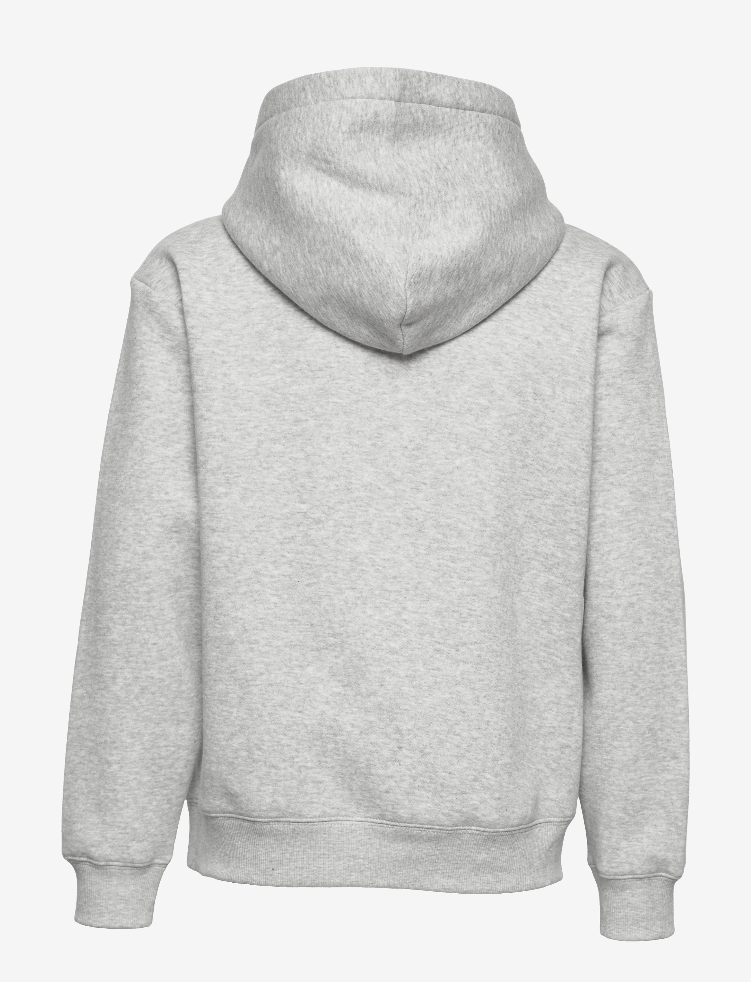 Calvin Klein - MICRO FLOCK LOGO RELAXED HOODIE - light grey heather - 1