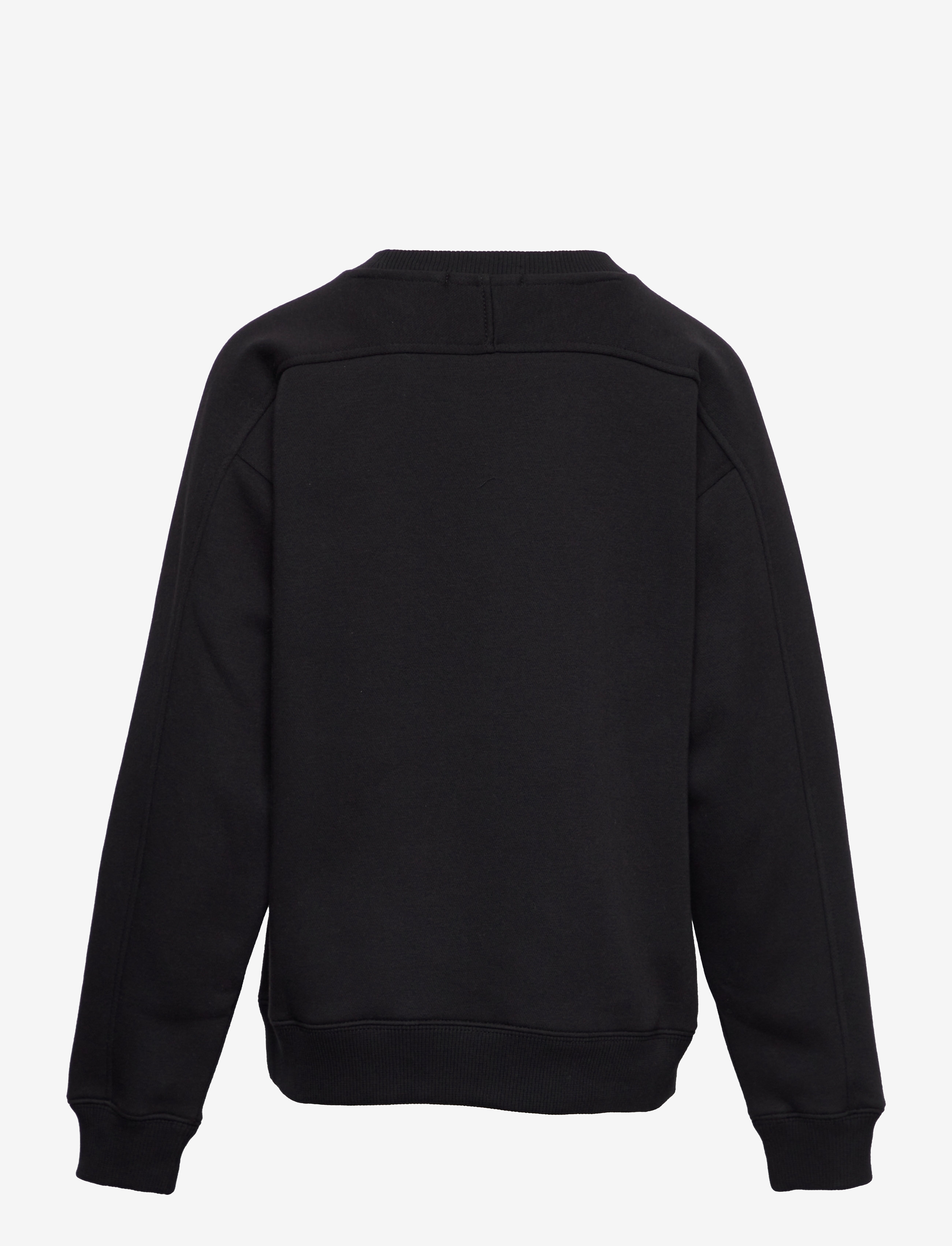 Calvin Klein - MICRO FLOCK LOGO RLXD SWEATSHIRT - ck black - 1