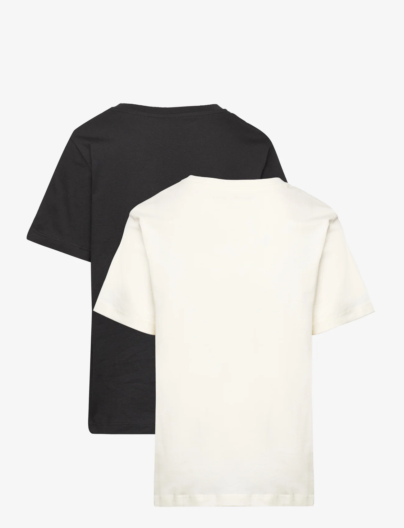 Calvin Klein - 2-PACK MONOGRAM TOP - short-sleeved t-shirts - papyrus / ck black - 1