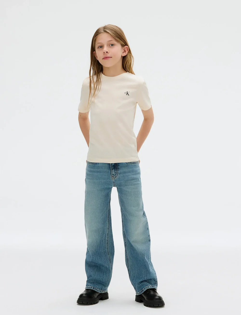 Calvin Klein - 2-PACK MONOGRAM TOP - lühikeste varrukatega t-särgid - safari / whitecap grey - 0