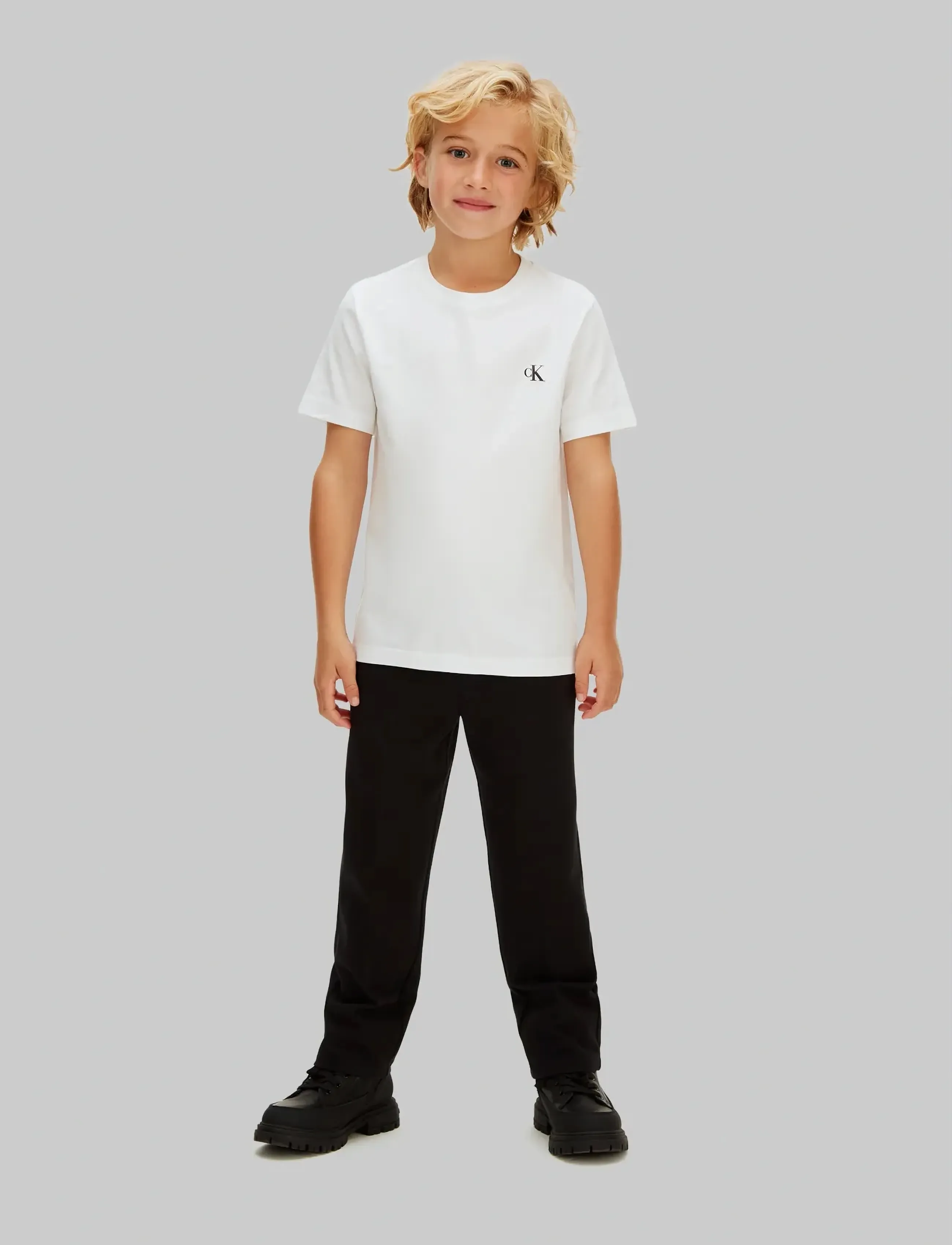Calvin Klein - 2-PACK MONOGRAM TOP - white   black - 3