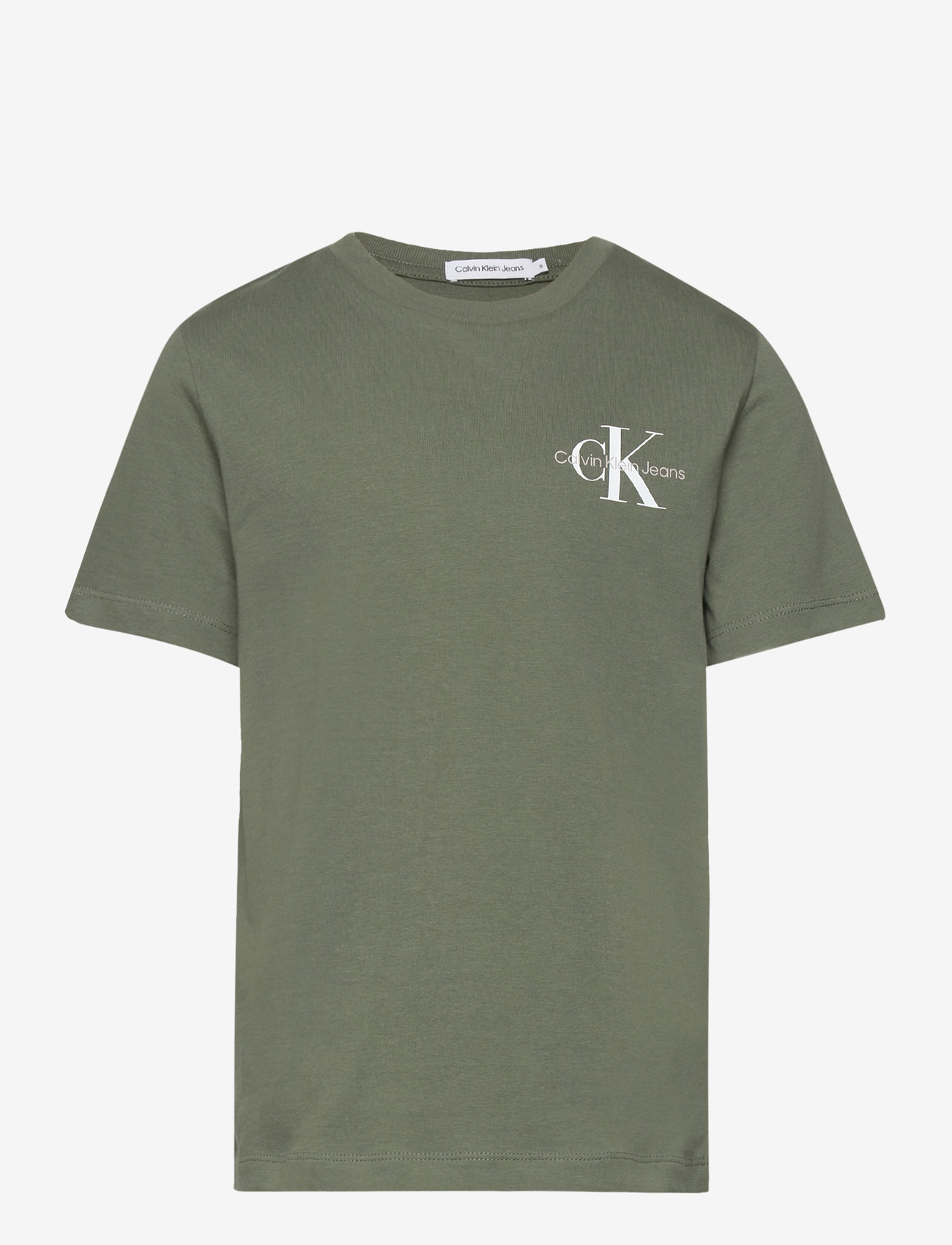 Calvin Klein - CHEST MONOGRAM TOP - thyme - 0