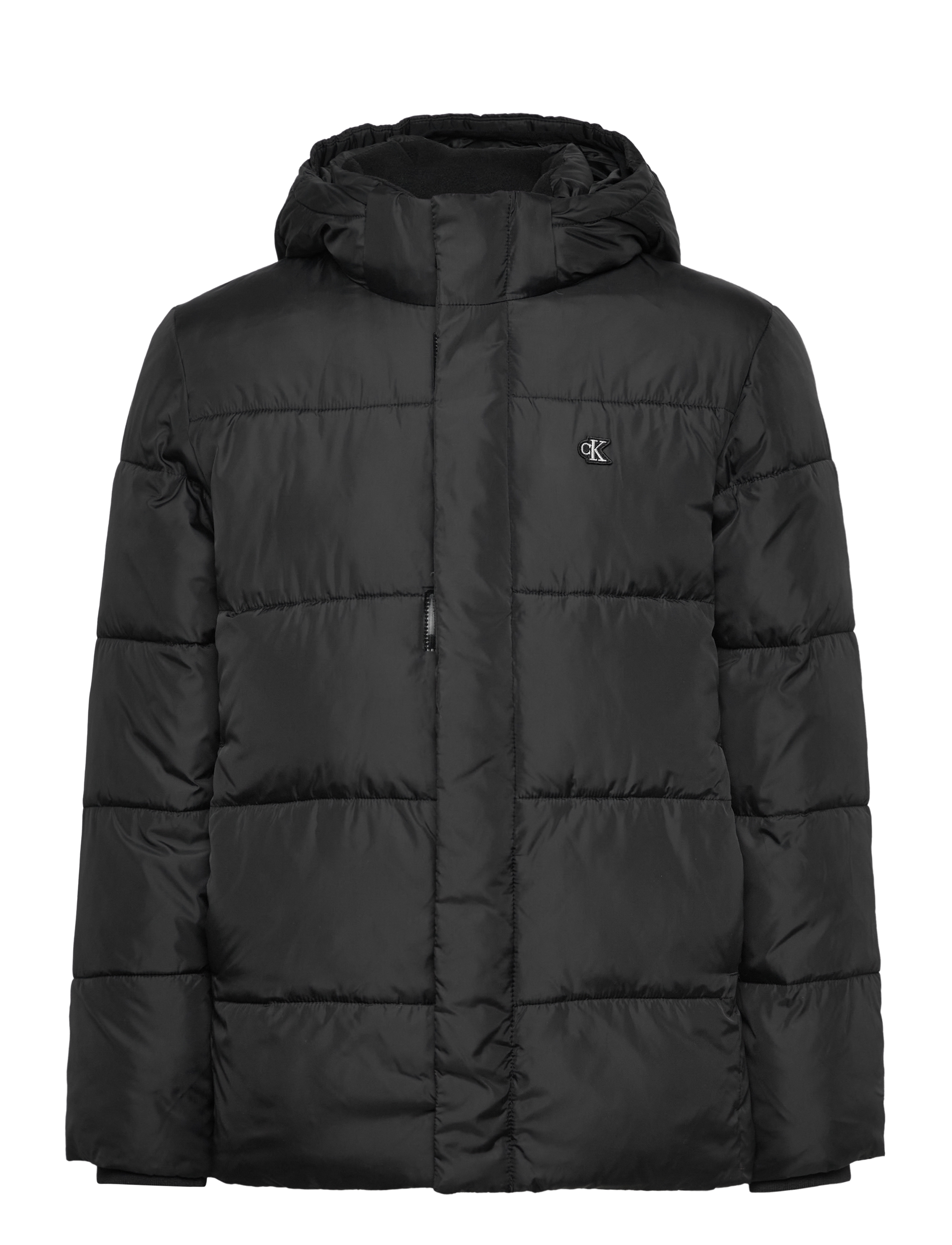 Calvin Klein Essential Puffer Jacket, Børn, Pufferjakke, Sort, Str: 116