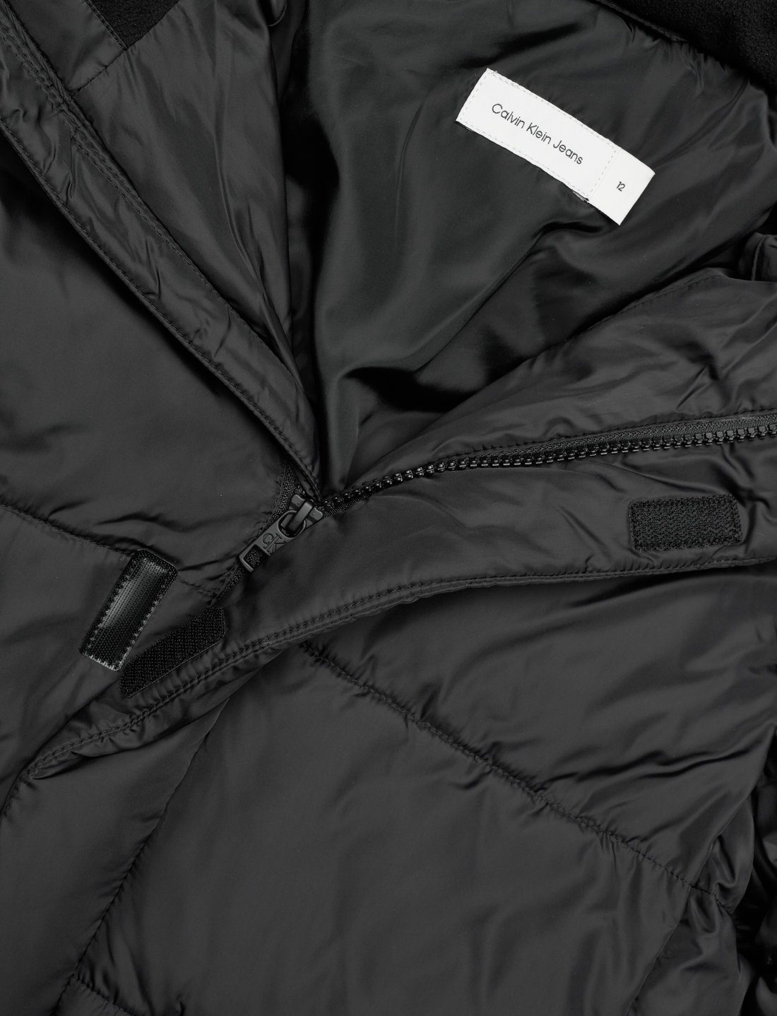 Bubble jacket top calvin klein