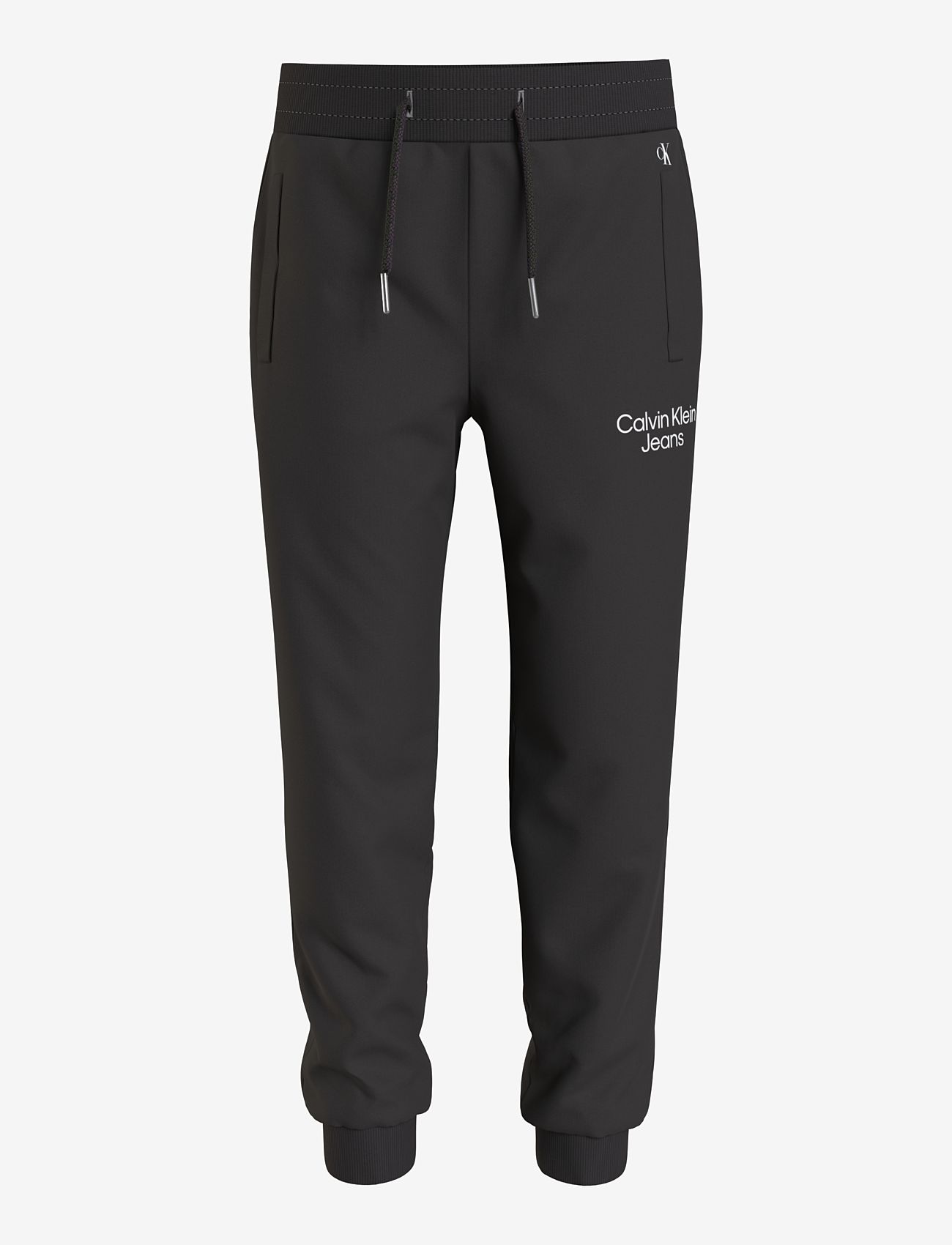 Calvin Klein - CKJ STACK LOGO SWEATPANTS - ck black - 0