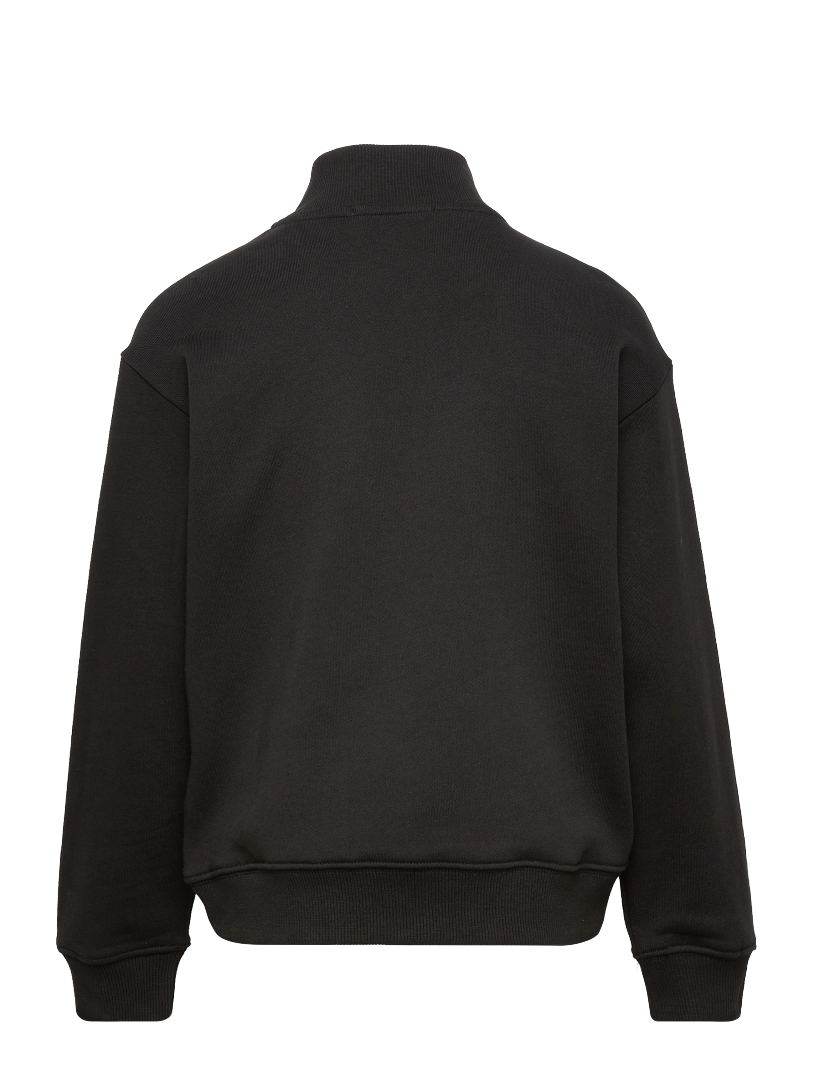 Calvin Klein - BLACK ON BLACK MIX MEDIA ZIP UP - ck black - 1