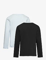 Calvin Klein - 2-PACK MONOGRAM TOP LS - långärmade t-shirts - keepsake bue / ck black - 2