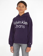 Calvin Klein - HERO MAXI LOGO TERRY HOODIE - džemperiai su gobtuvu - purple velvet - 2