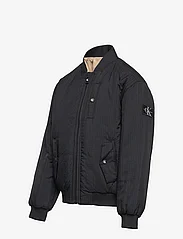 Calvin Klein - REVERSIBLE BOMBER JACKET - spring jackets - ck black - 2