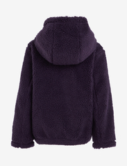 Calvin Klein - SHERPA COLOR BLOCK JACKET - fleece-vaatteet - purple velvet - 1