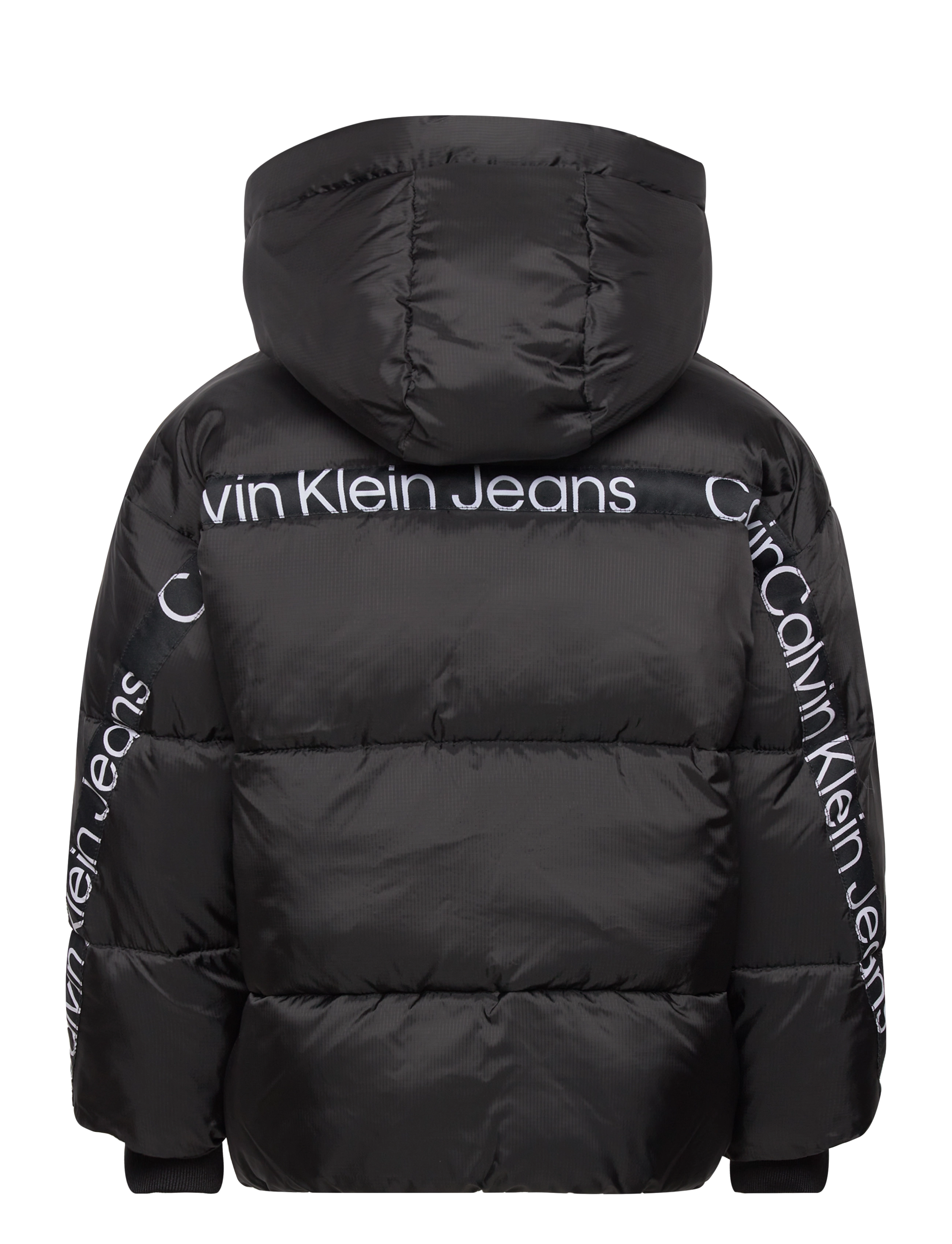 Calvin Klein - CKJ LOGO TAPE PUFFER - ck black - 1
