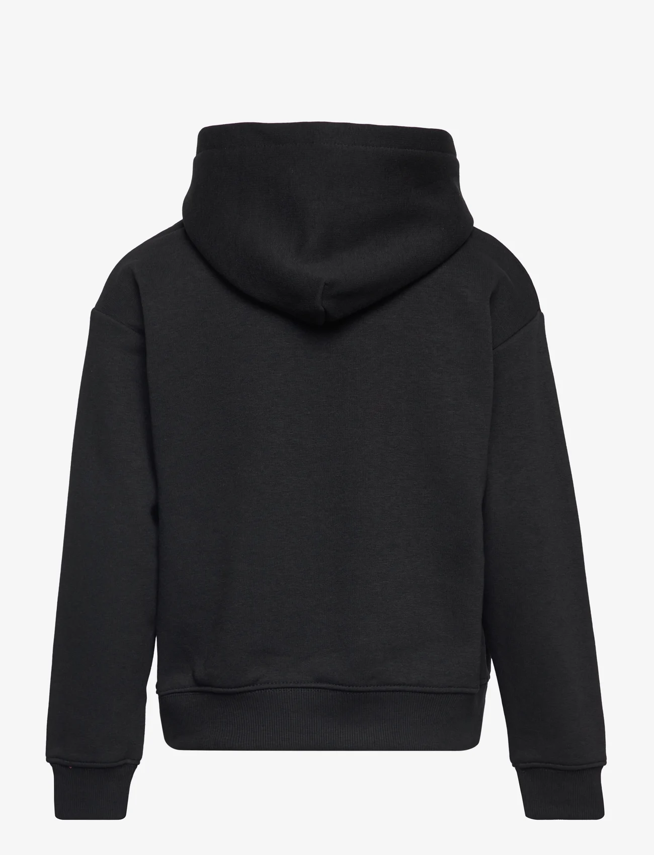 Calvin Klein - BLOWN-UP LOGO FLEECE HOODIE - džemperi ar kapuci - ck black - 1