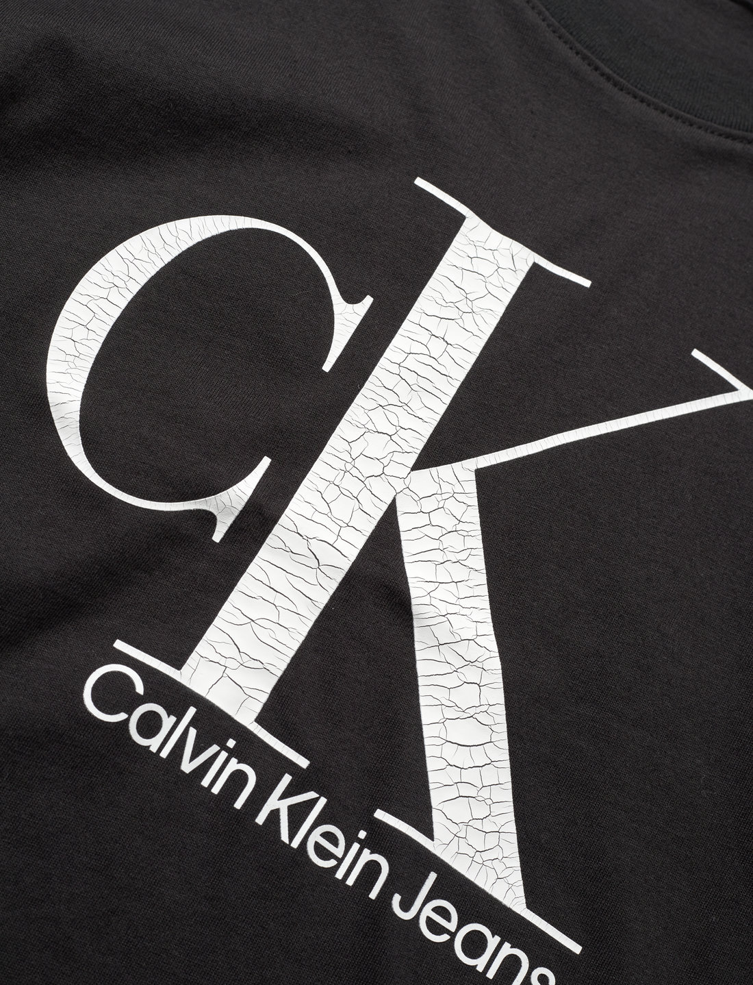 Calvin Klein Marble Monogram Ss T-shirt - Kortærmede