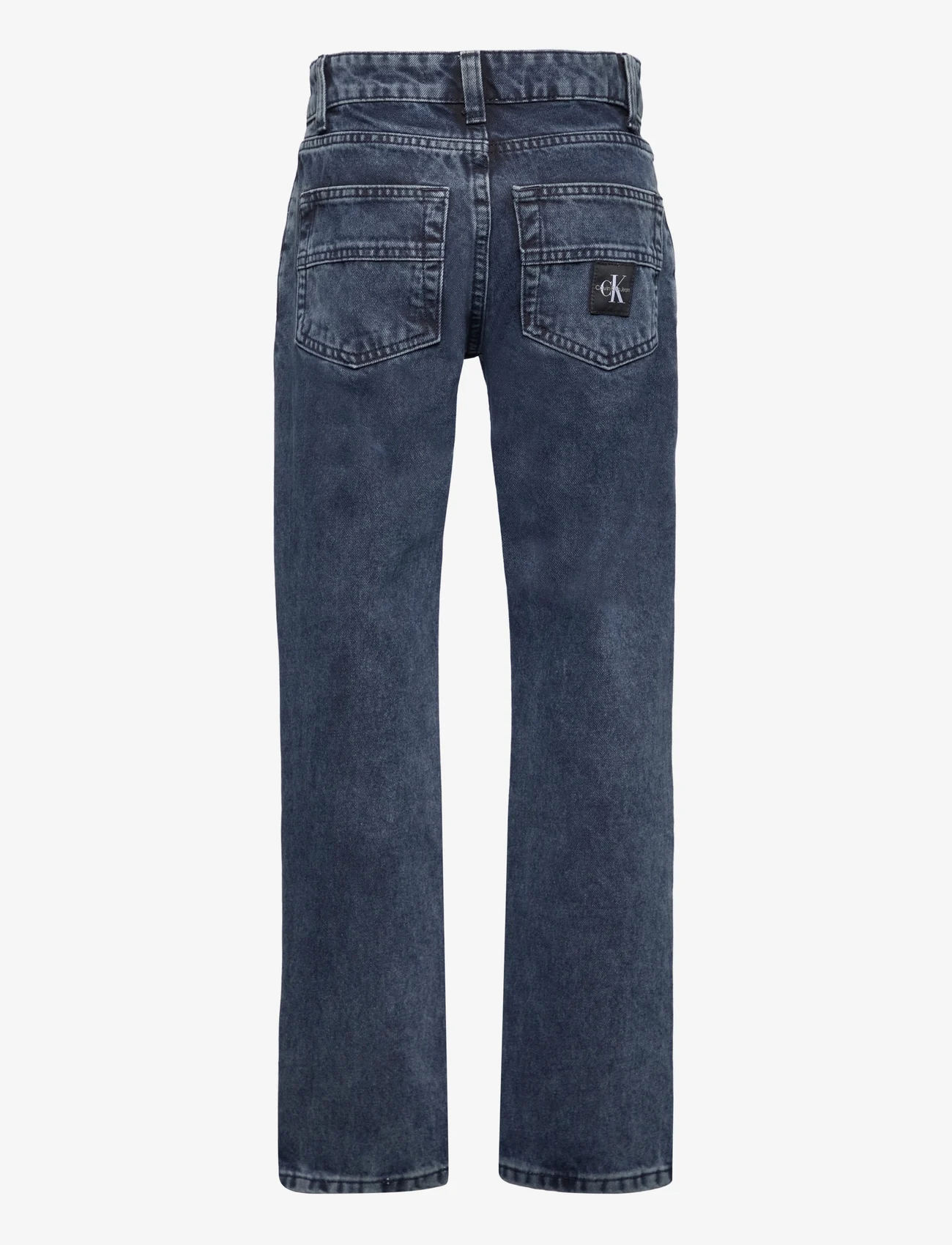 Calvin Klein - REG. STRAIGHT VISUAL BLUE BLACK - regular jeans - visual blue black - 1