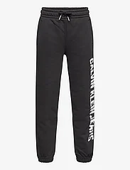 Calvin Klein - PIXEL LOGO RELAXED JOGGER - sportiska stila bikses - ck black - 0