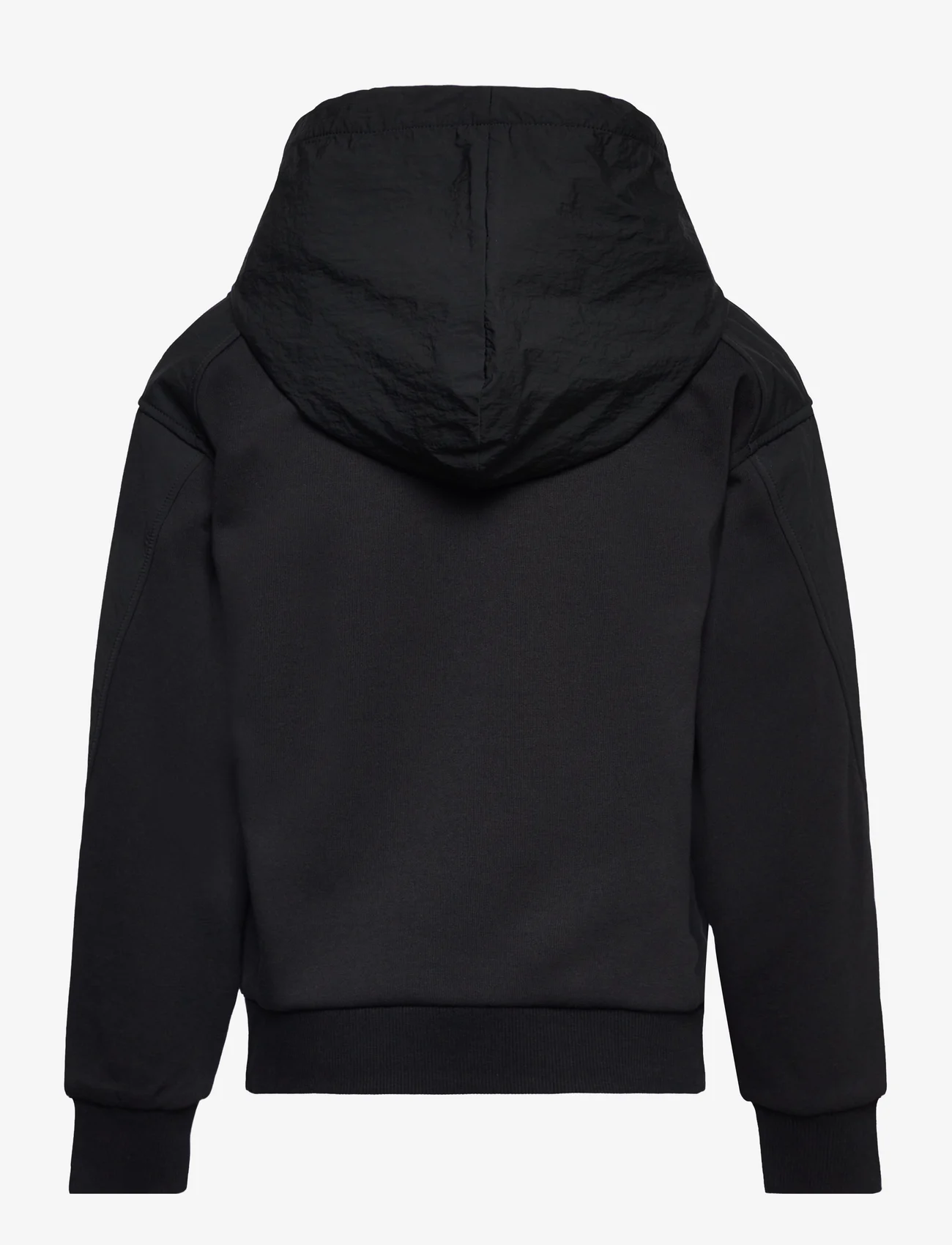 Calvin Klein - MIX MEDIA MONOCHROME HOODIE - džemperi ar kapuci - ck black - 1