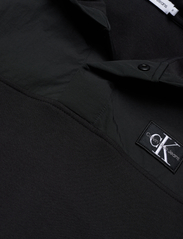 Calvin Klein - MIX MEDIA MONOCHROME HOODIE - sweatshirts & hoodies - ck black - 2