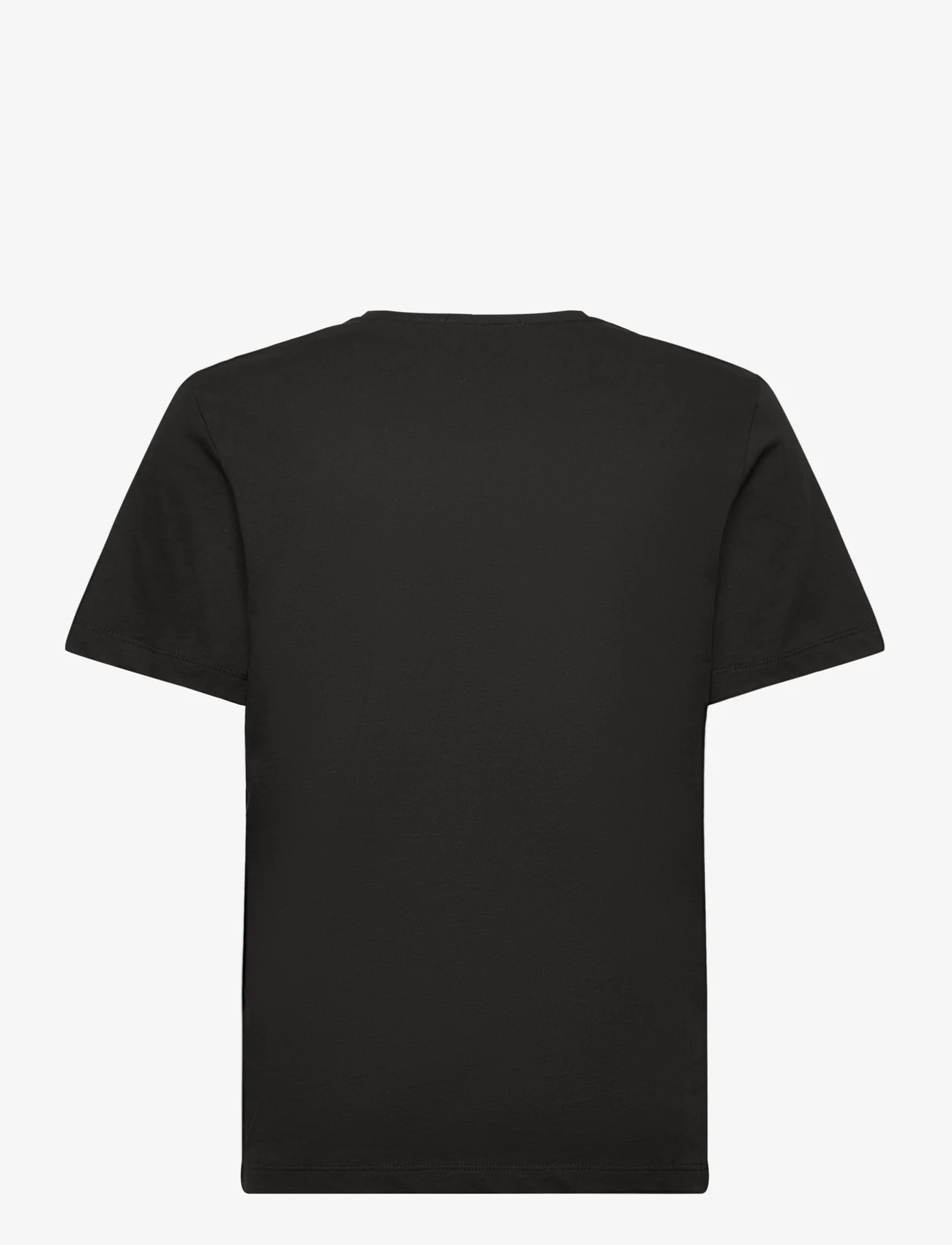 Calvin Klein - JERSEY COLOR BLOCK SS T-SHIRT - kortærmede t-shirts - ck black - 1