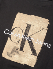 Calvin Klein - SECOND SKIN PRINT SS T-SHIRT - marškinėliai trumpomis rankovėmis - ck black - 2