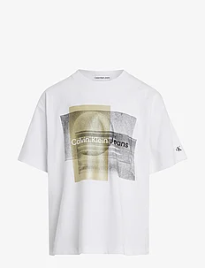 LAYERED GRAPHIC RELAXED T-SHIRT, Calvin Klein