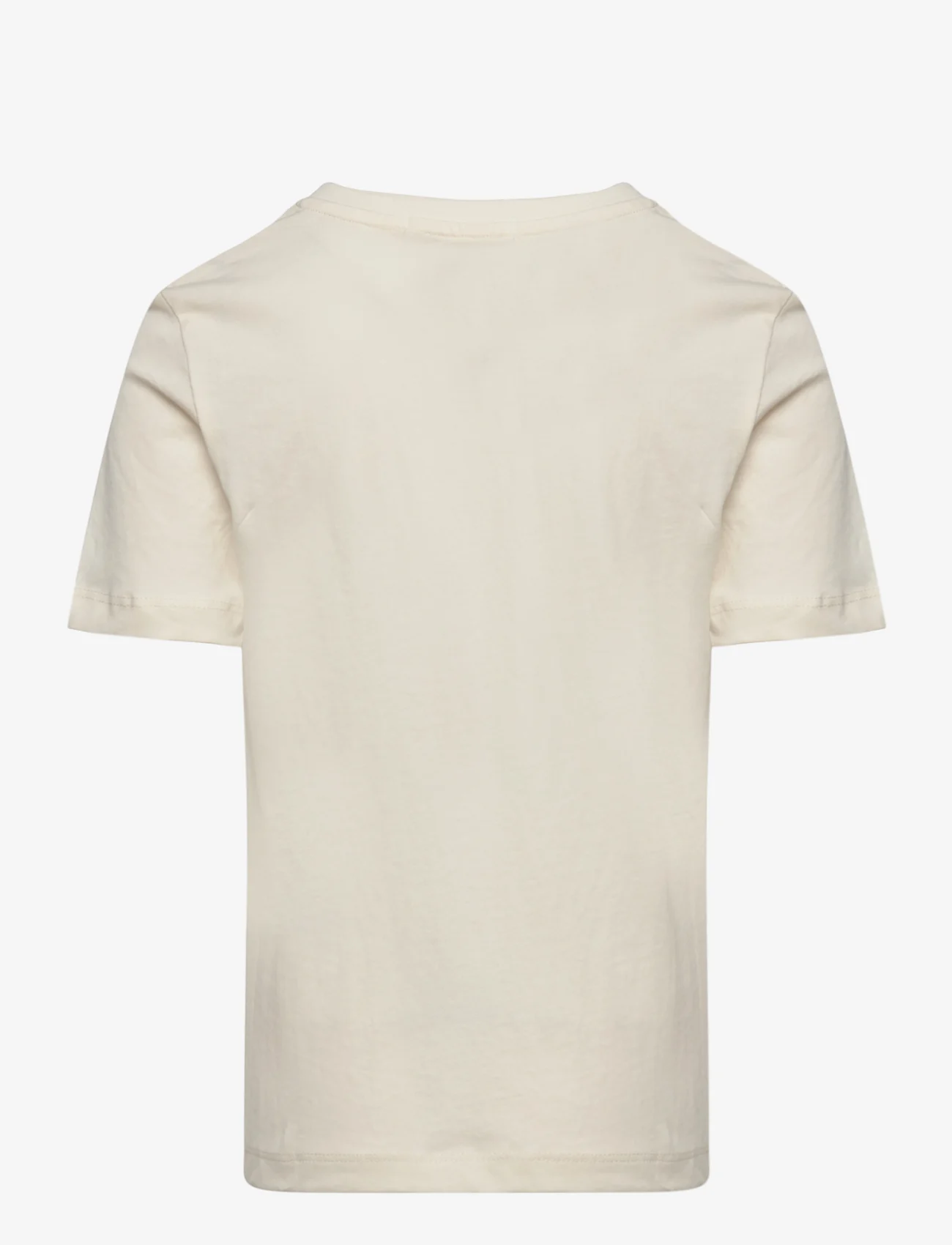 Calvin Klein - SERENITY MONOGRAM SS T-SHIRT - kortärmade t-shirts - papyrus - 1