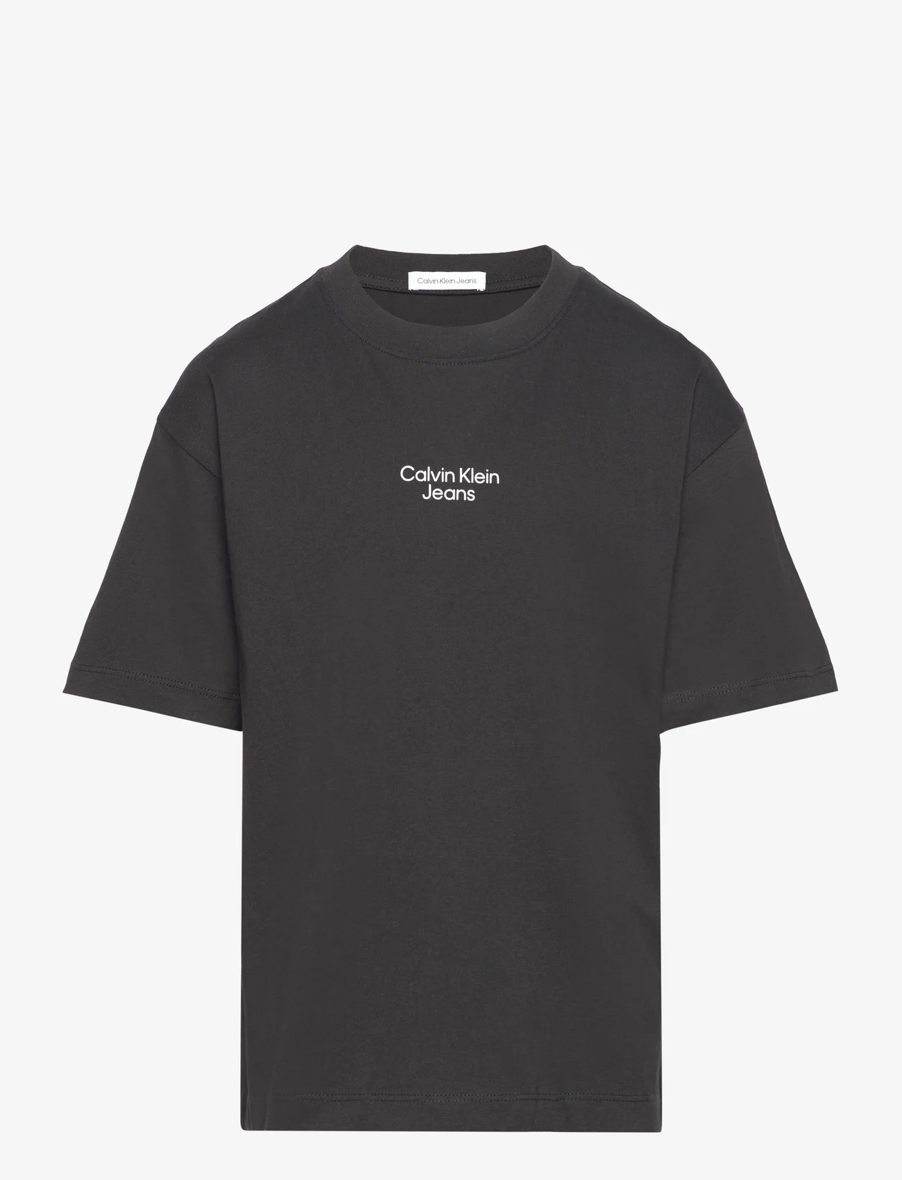 Calvin Klein - SERENITY BACK PRINT RLXD T-SHIRT - lühikeste varrukatega t-särgid - ck black - 0