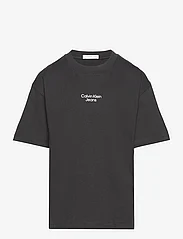 Calvin Klein - SERENITY BACK PRINT RLXD T-SHIRT - kortermede t-skjorter - ck black - 0