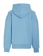 Calvin Klein - PIQUE MODERN COMFORT HOODIE - bluzy z kapturem - dusk blue - 4