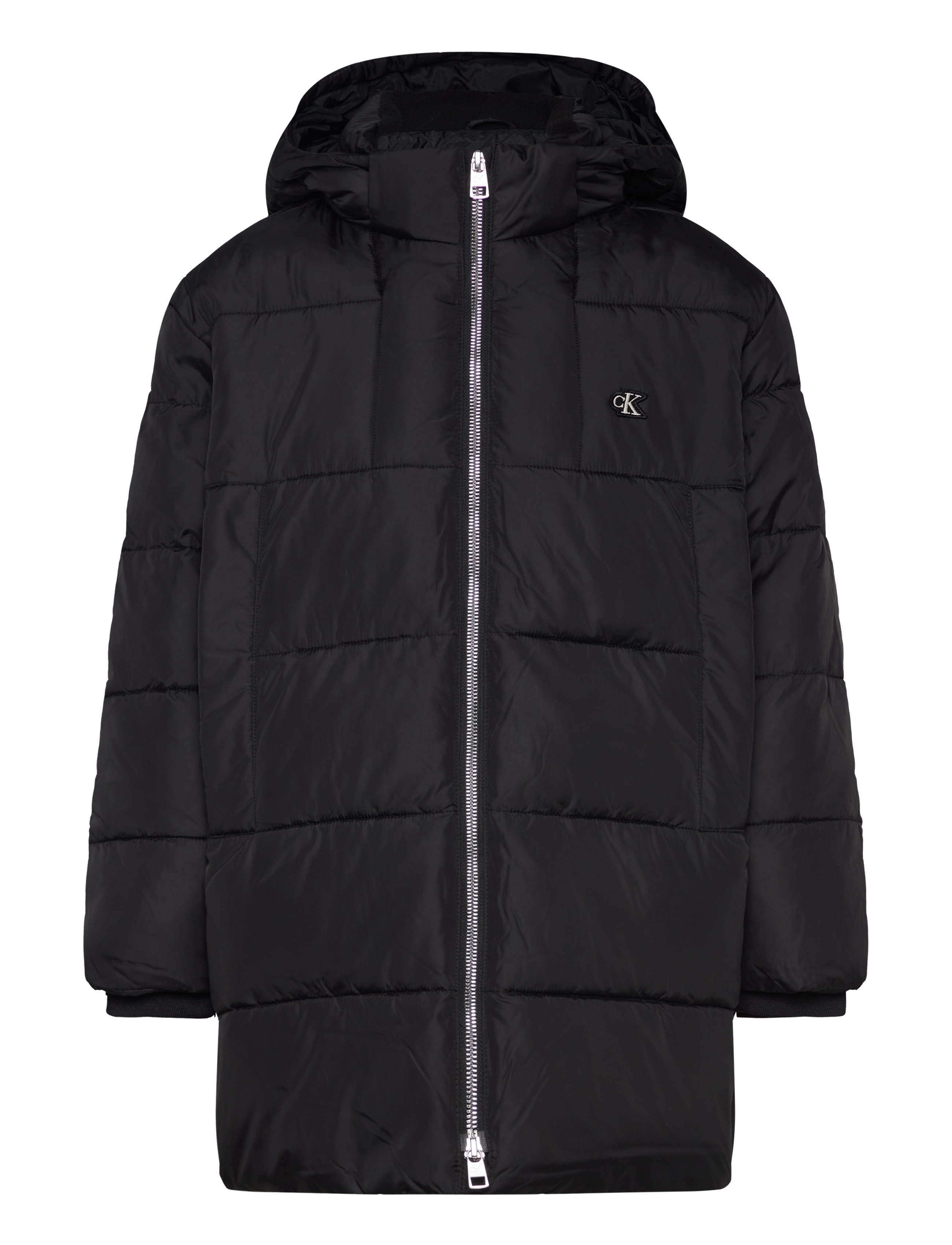 Calvin Klein ESSENTIAL PARKA PUFFER - Vinterjakker - CK BLACK / black