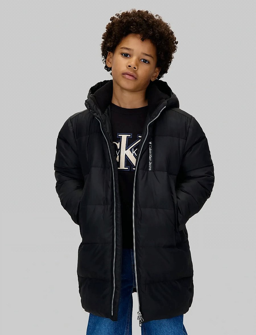 Calvin Klein - ESSENTIAL PARKA PUFFER - talvejoped - ck black - 0