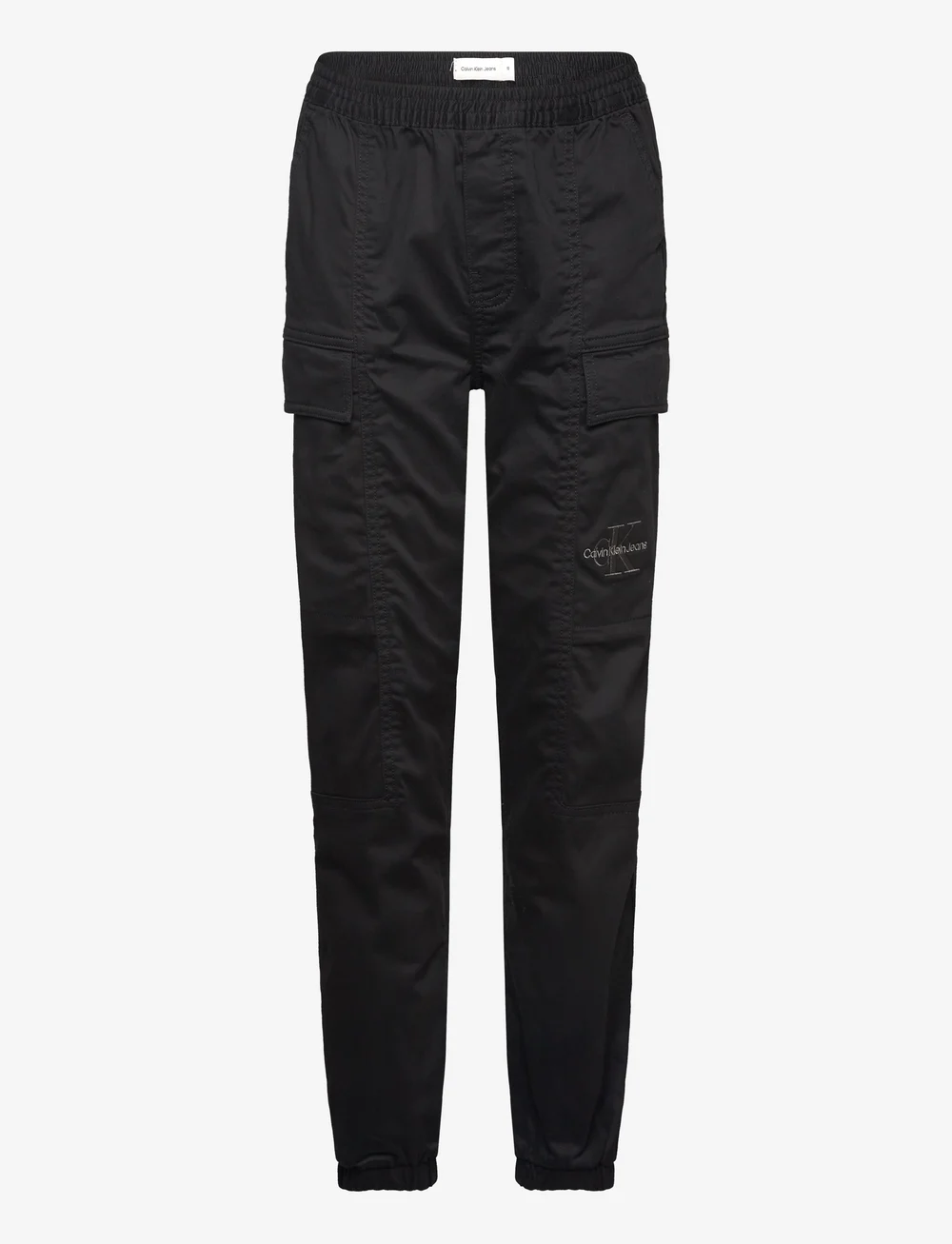 Calvin Klein - ESSENTIAL WOVEN CARGO PANTS - cargohosen - ck black - 1