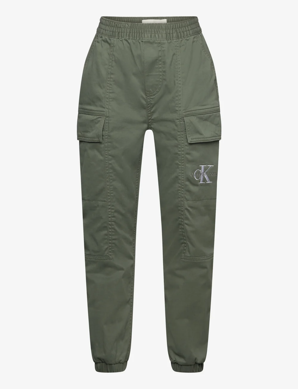 Calvin Klein - ESSENTIAL WOVEN CARGO PANTS - cargohosen - dusty olive - 1