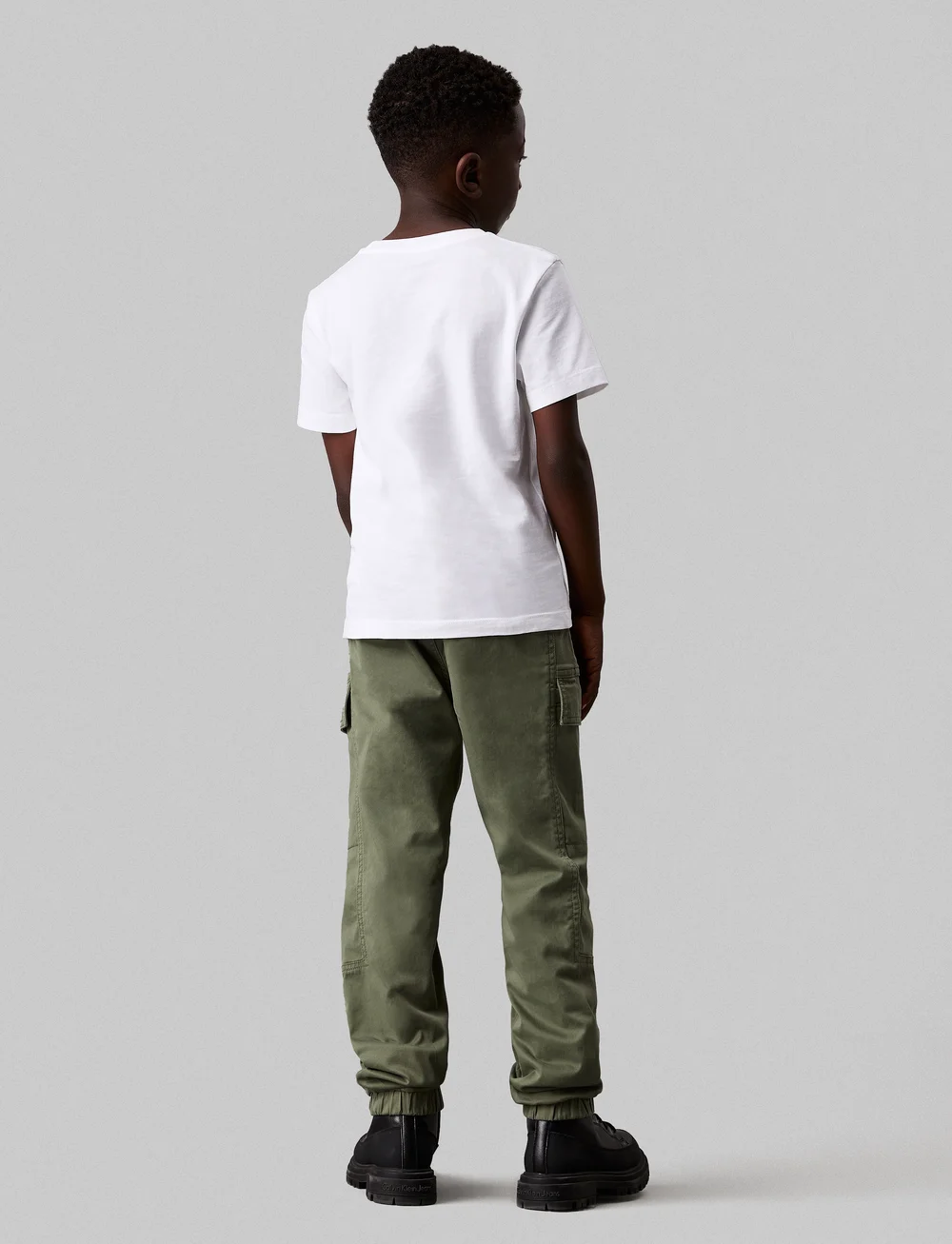 Calvin Klein - ESSENTIAL WOVEN CARGO PANTS - cargohosen - dusty olive - 4