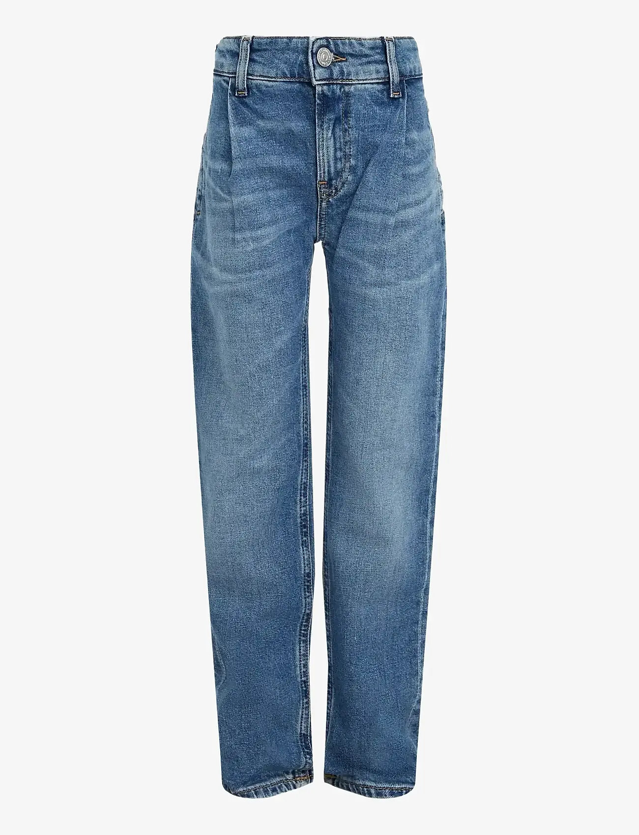 Calvin Klein - AUTH. SKY BLUE REG. STRGHT CHINO - tavalised teksad - soft authentic sky blue - 0