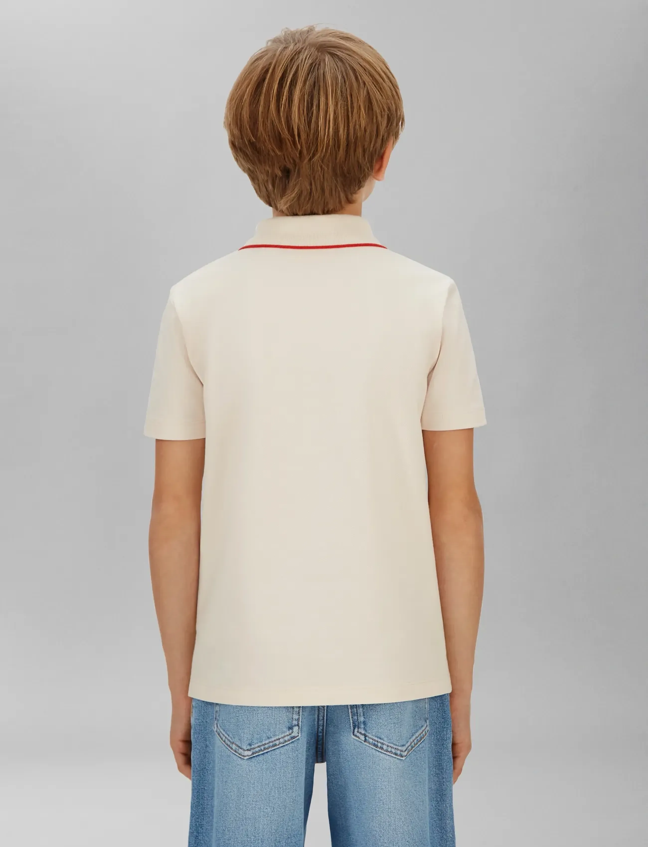 Calvin Klein - EMBRO. CK LOGO PIQUE POLO - whitecap gray - 2