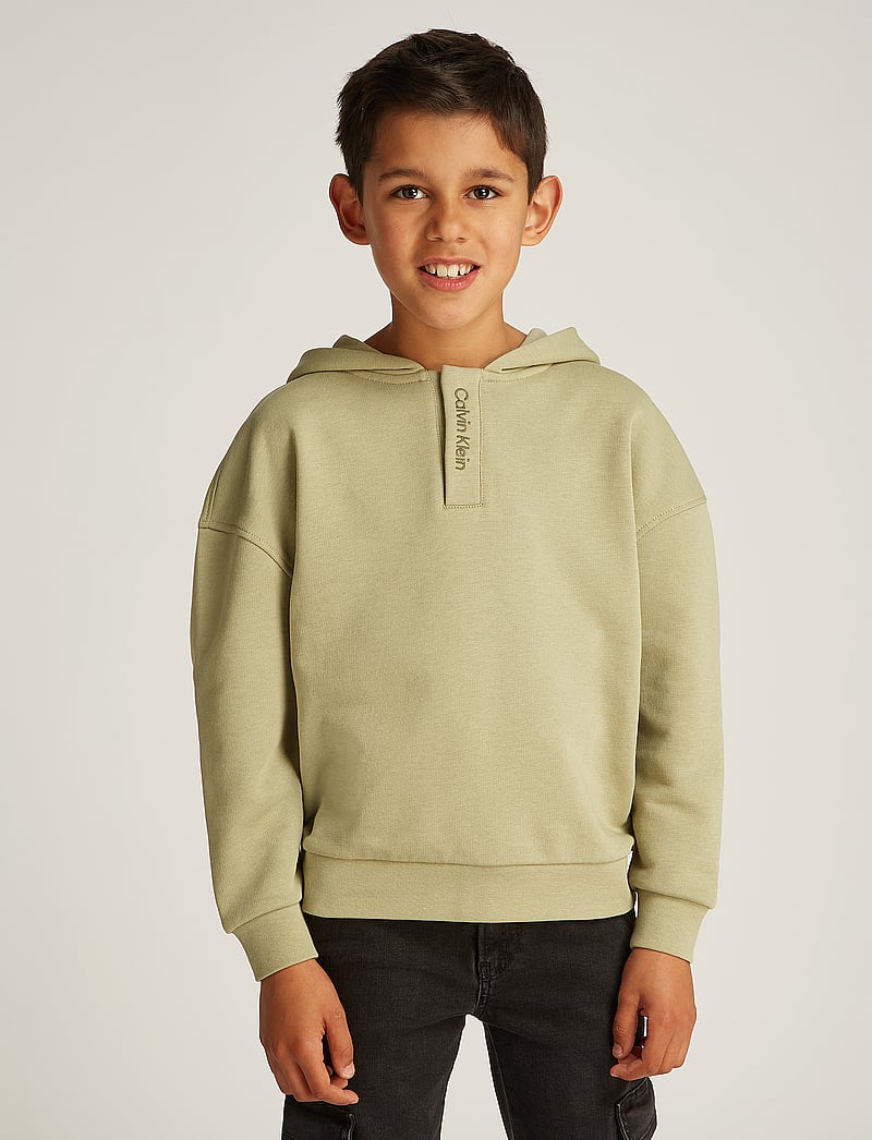 Clothing Calvin Klein Hoodie Boys Combed Cotton Hoodie Calvin