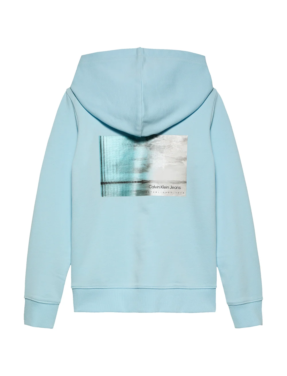 Calvin Klein - SHIFTED BACKPRINT REG. HOODIE - hættetrøjer - ozone blue - 1