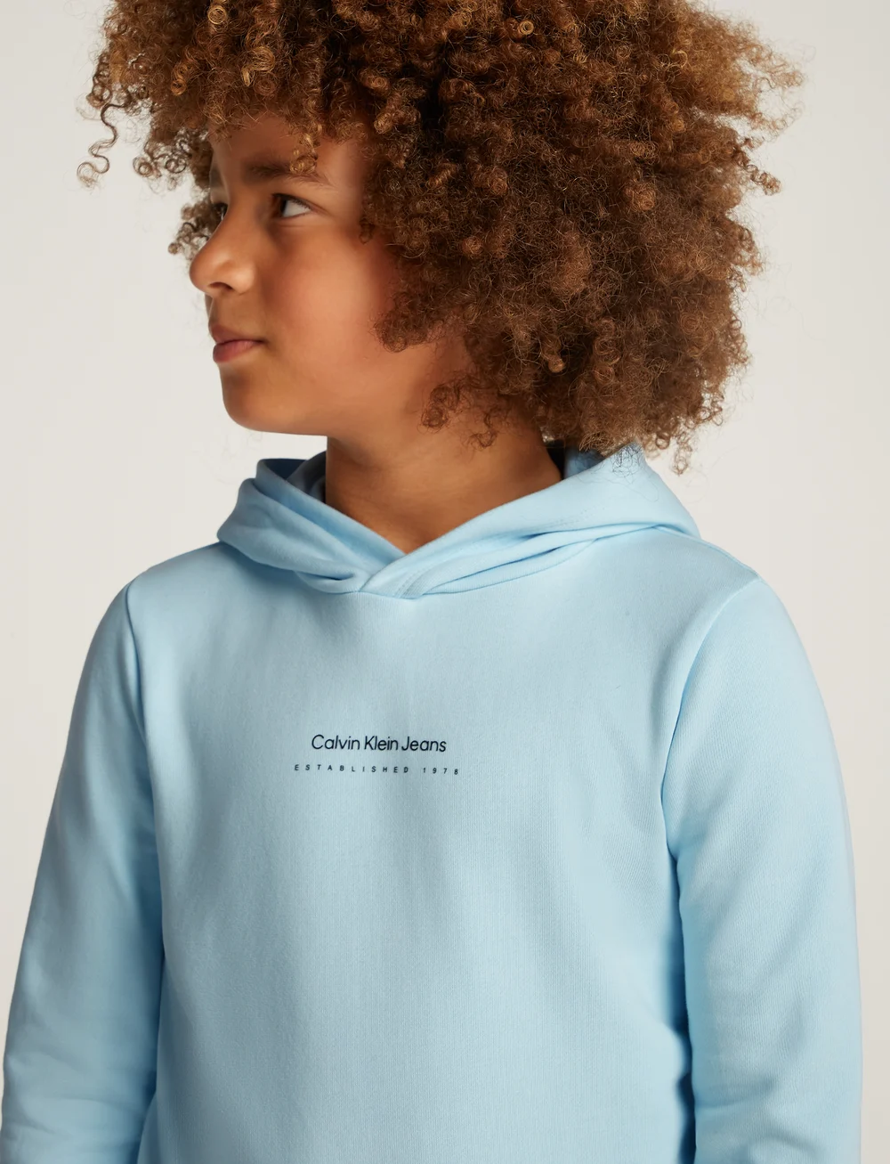 Calvin Klein - SHIFTED BACKPRINT REG. HOODIE - hættetrøjer - ozone blue - 2