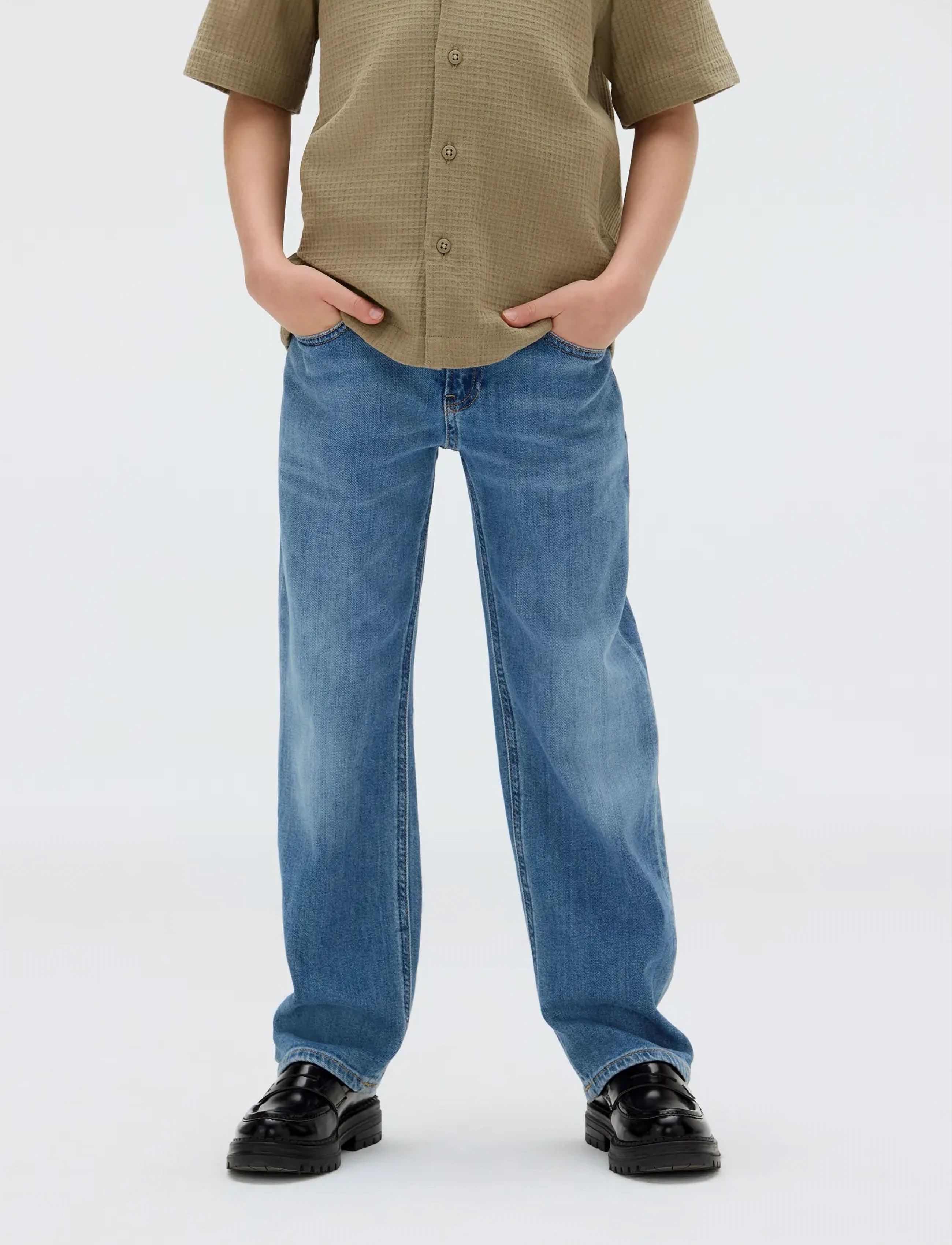 Calvin Klein - REG STRAIGHT WASH BLUE CF - regular jeans - washed blue hero - 3