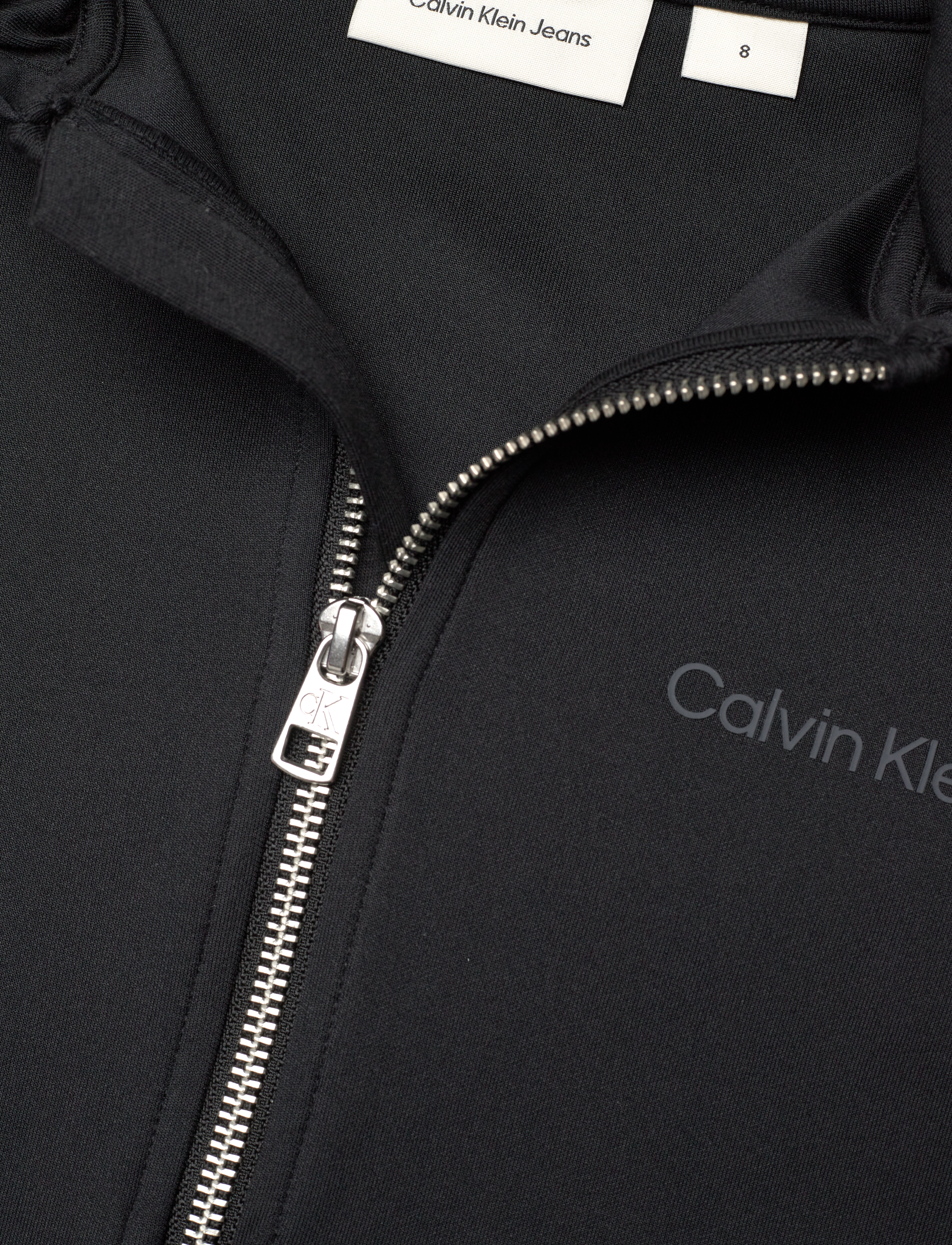 Calvin Klein - SPORTY TRICOT ZIP-THROUGH - ck black - 4
