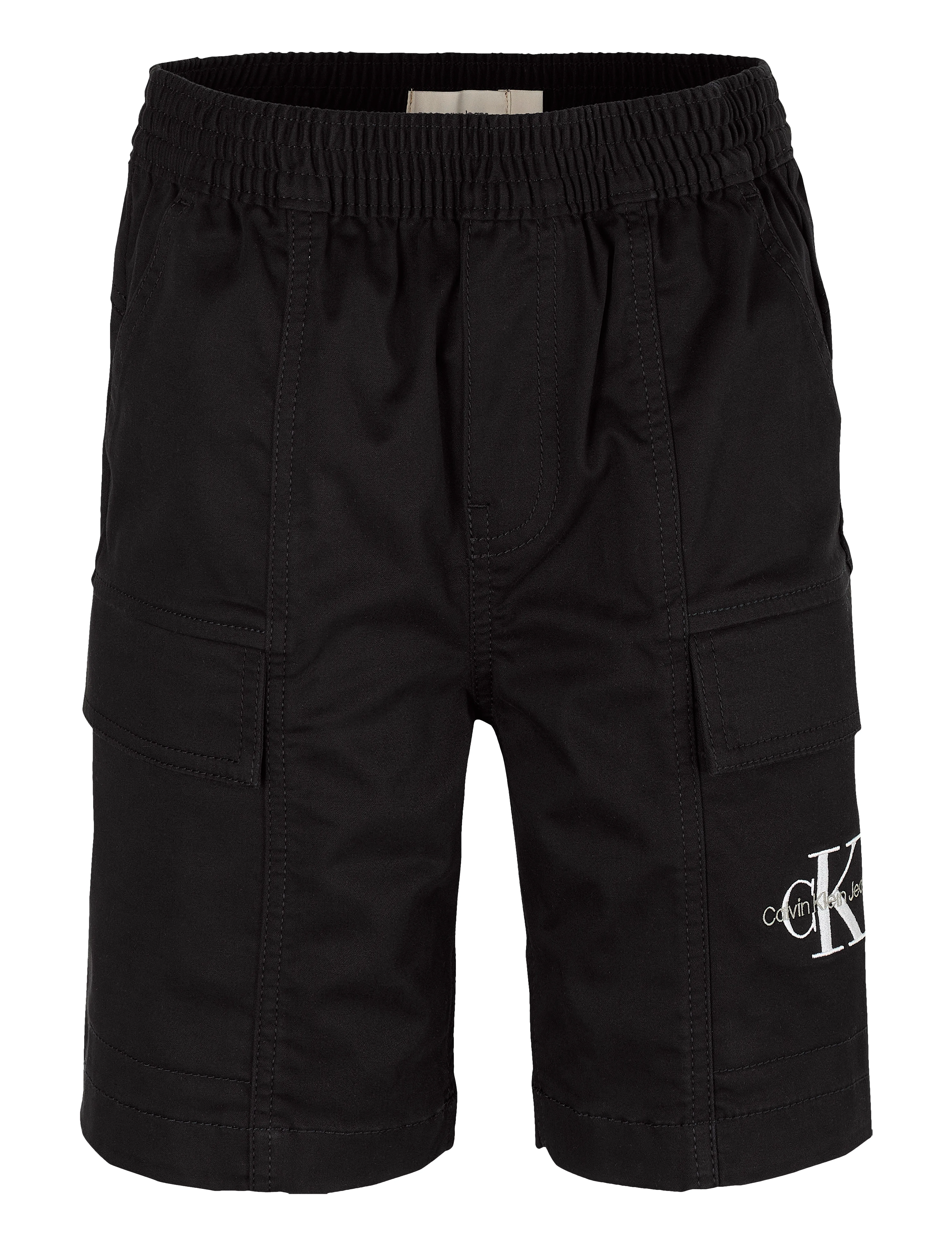Calvin Klein Essential Woven Shorts, 128, Black, Underdele > Shorts, Børn
