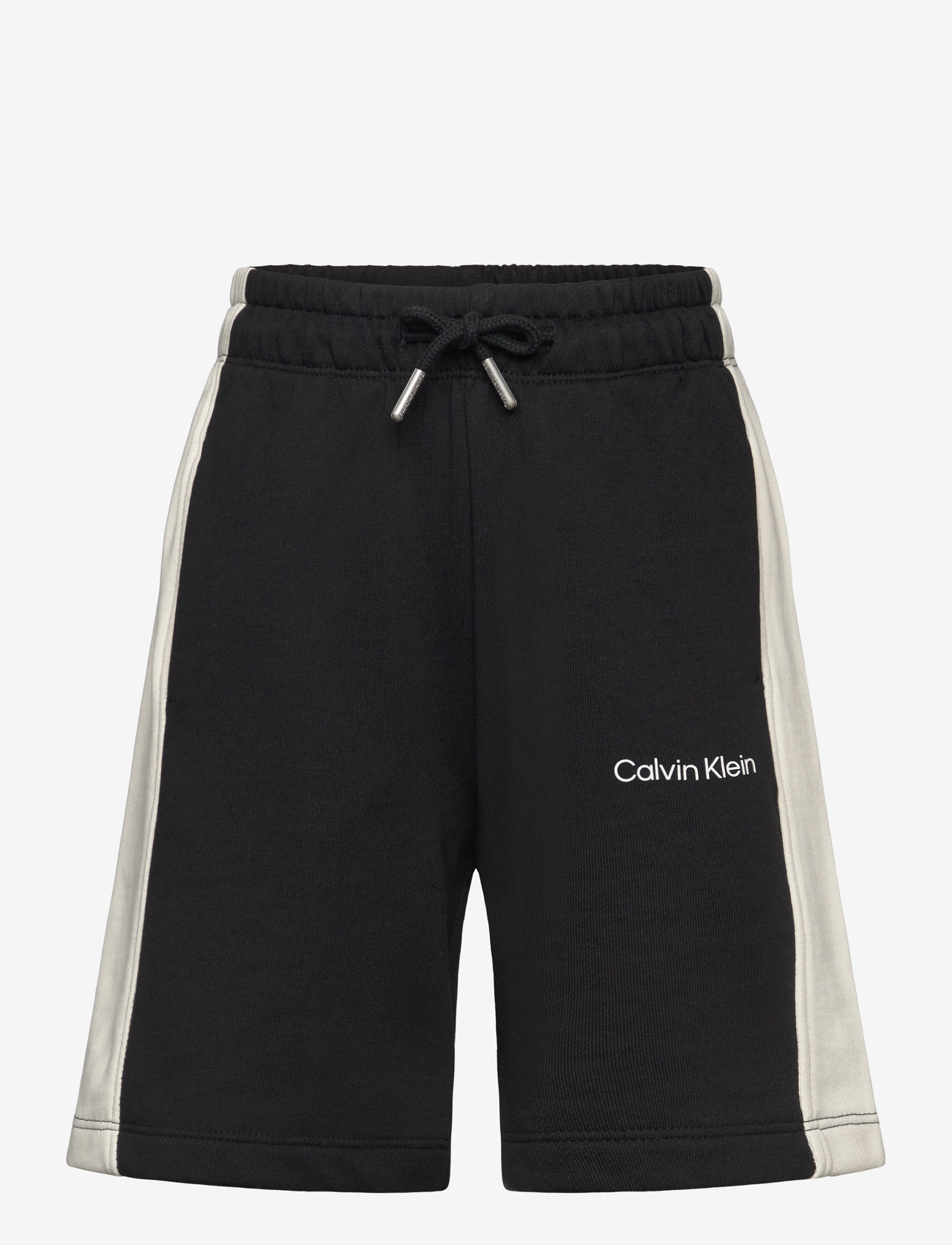 Calvin Klein - COLOR BLOCK RELAXED SHORTS - lühikesed dressipüksid - ck black - 1