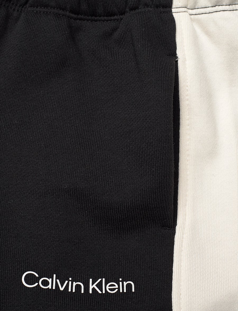 Calvin Klein - COLOR BLOCK RELAXED SHORTS - lühikesed dressipüksid - ck black - 5