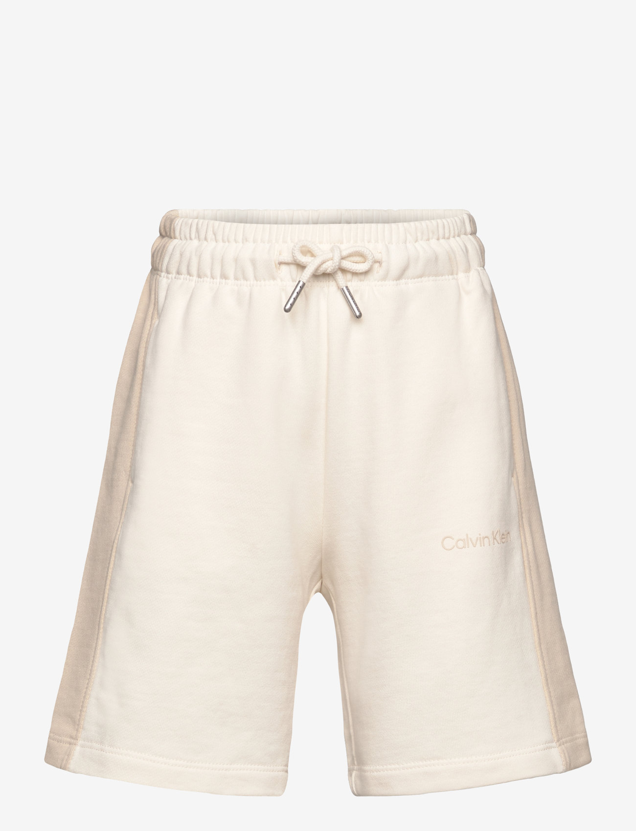 Calvin Klein - COLOR BLOCK RELAXED SHORTS - sweatshorts - oyster gray - 1