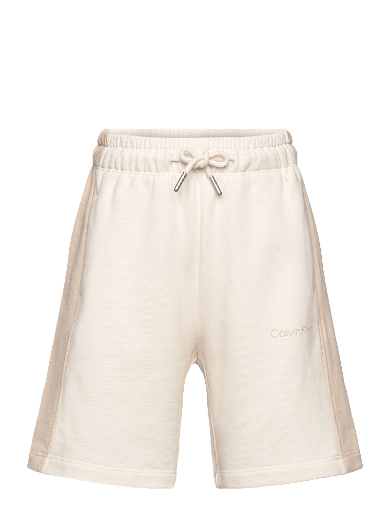 Calvin Klein - COLOR BLOCK RELAXED SHORTS - sweatshorts - oyster gray - 1